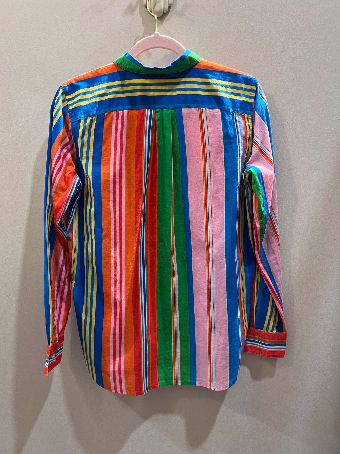 Ralph Lauren Colorful Striped Button Up Shirt