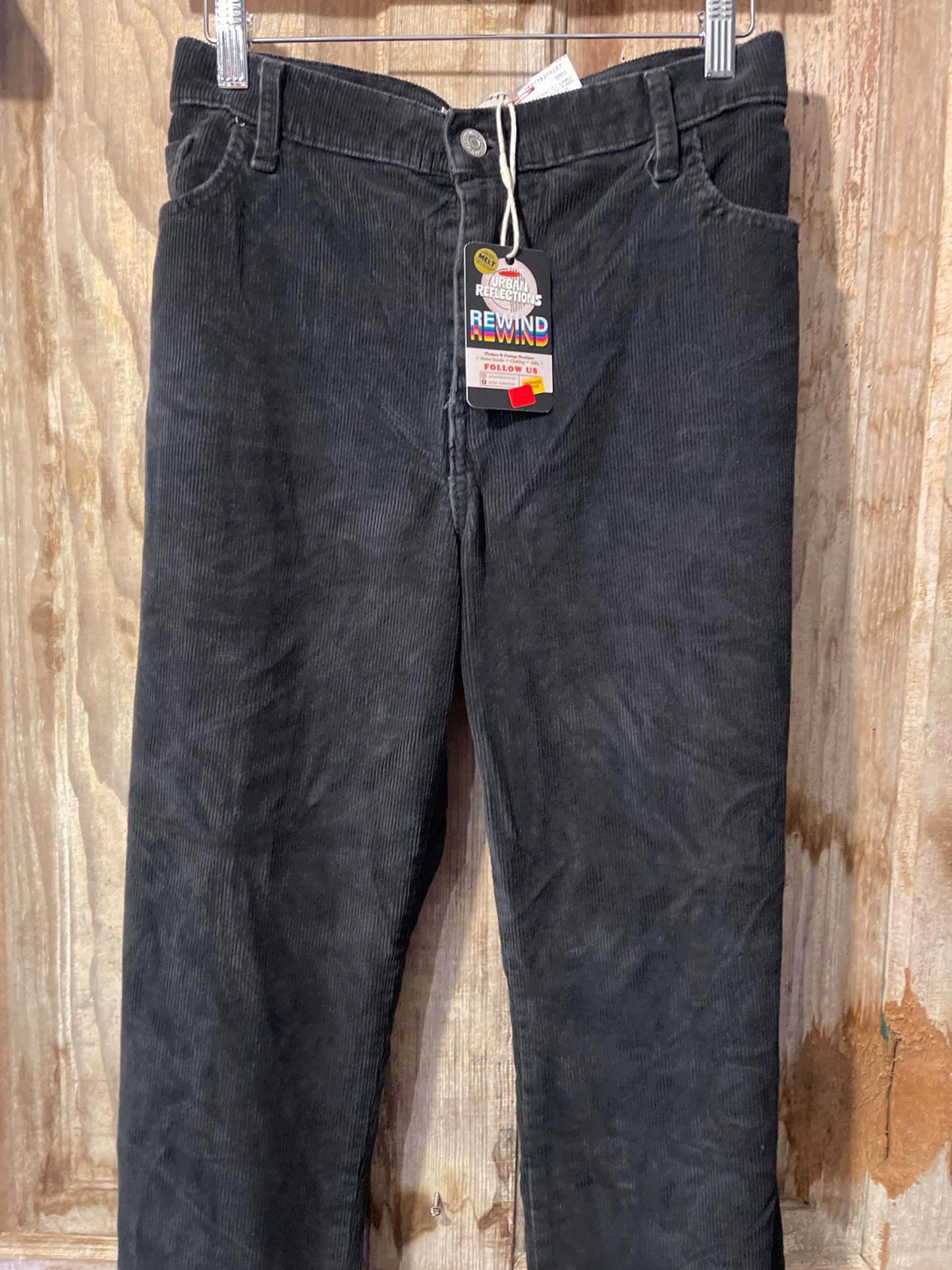 90’s Black Corduroy Pants