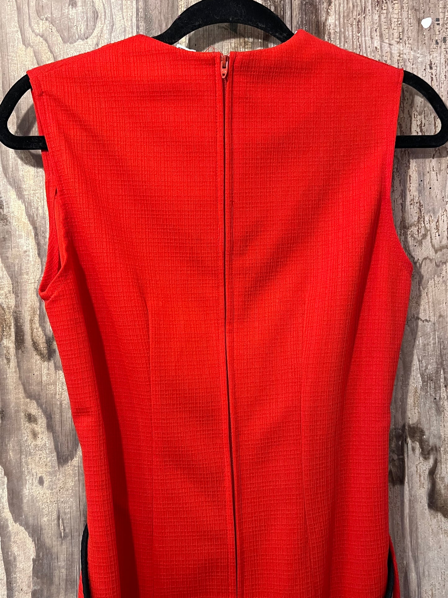 VTG Sears Red Tie Dress