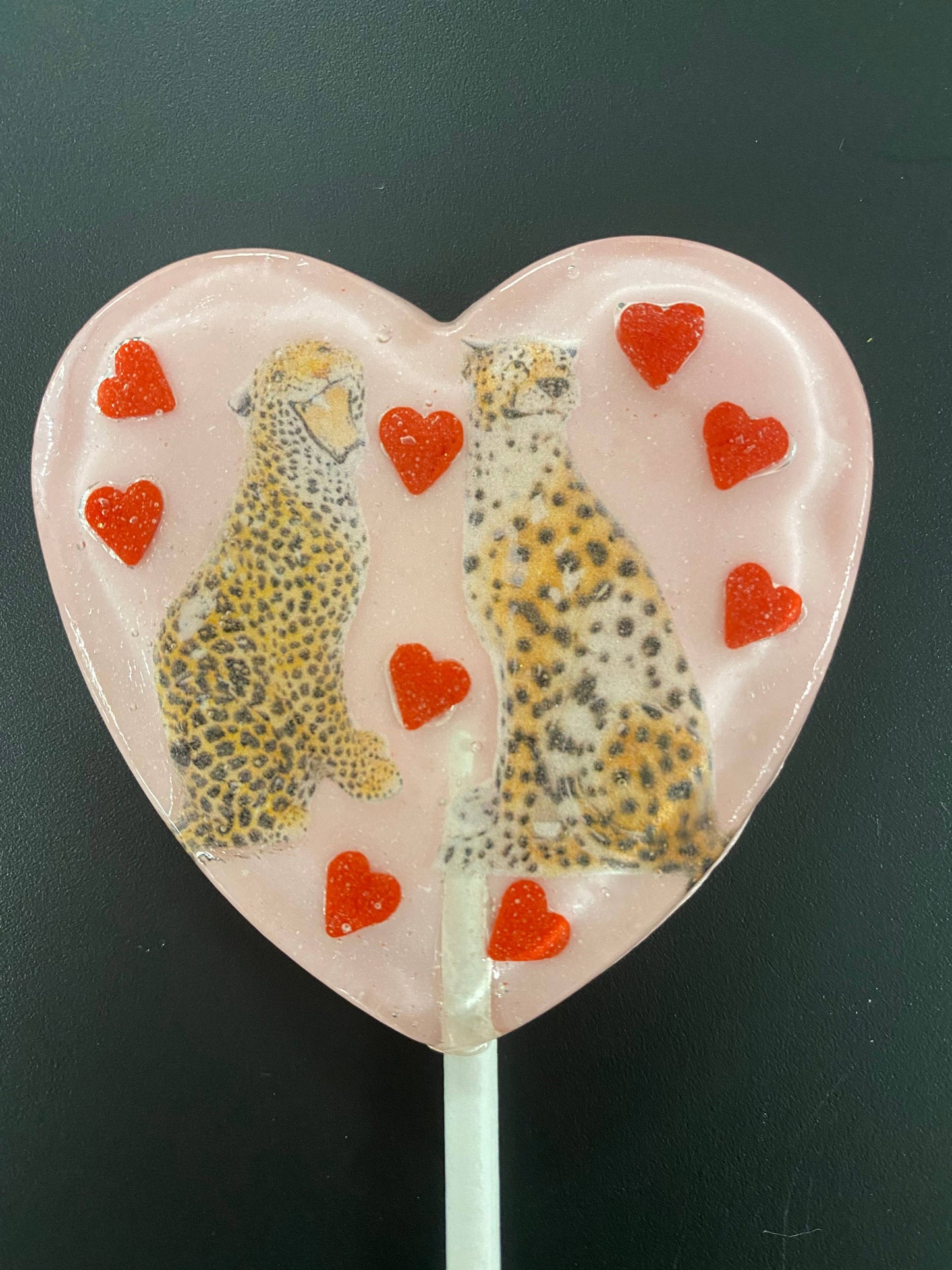 Leopard Love Lollipops