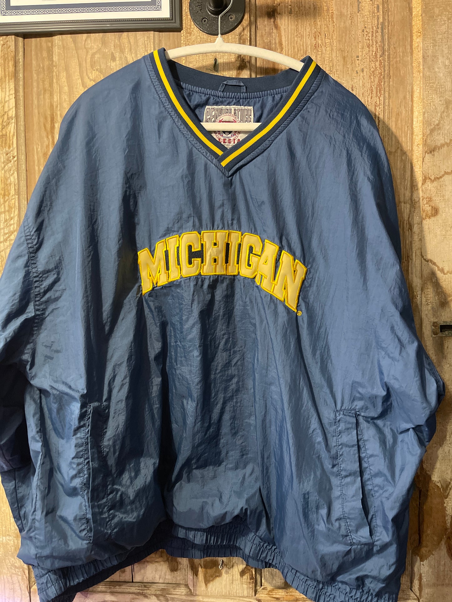 Y2K Michigan Windbreaker