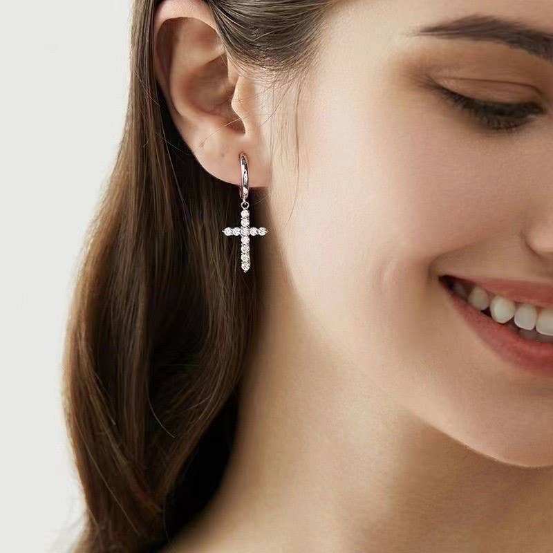 18K STAINLESS STEEL WATERPROOF TARNISH FREE HOOPS