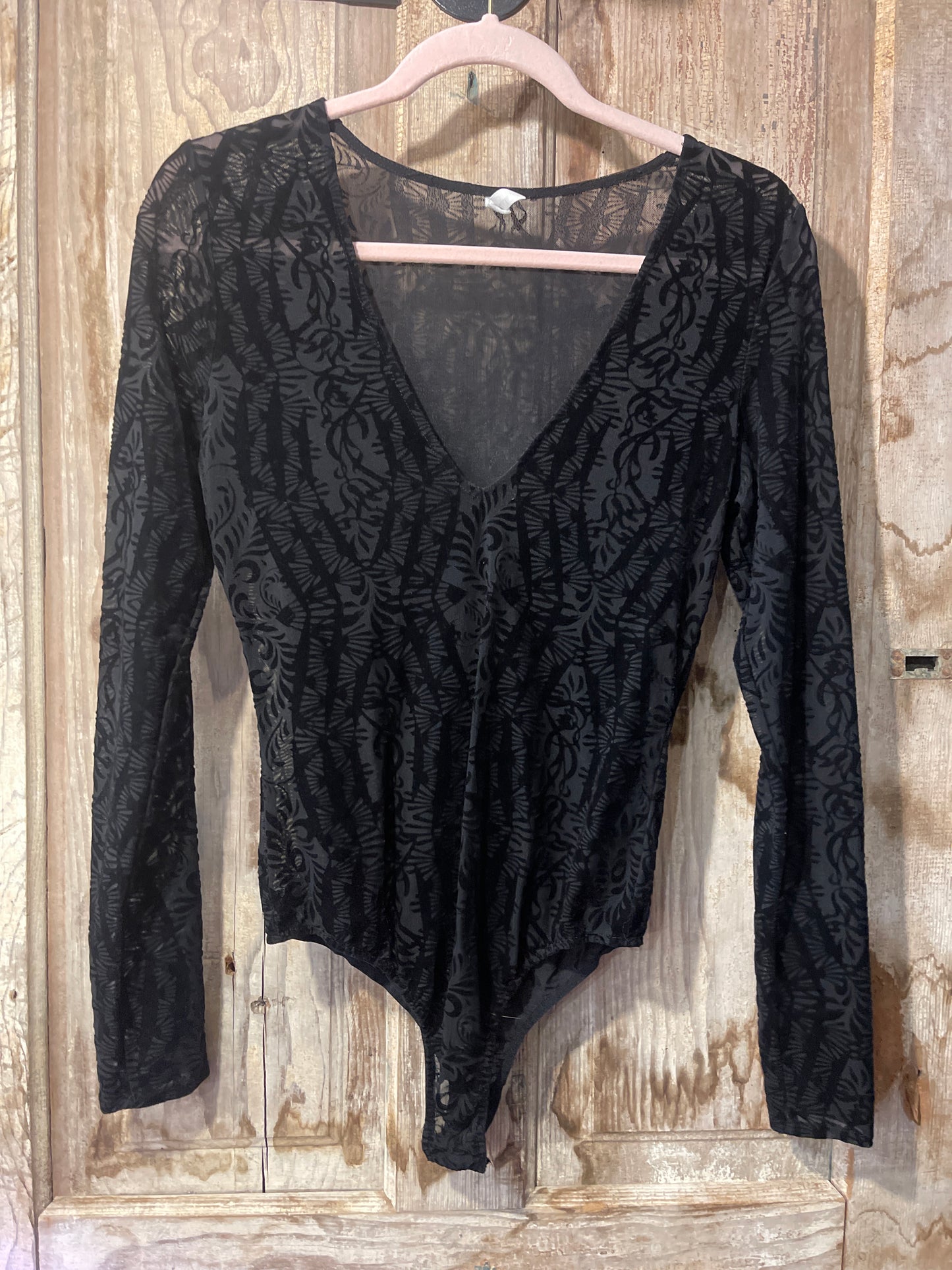 90’s Velvet Bodysuit