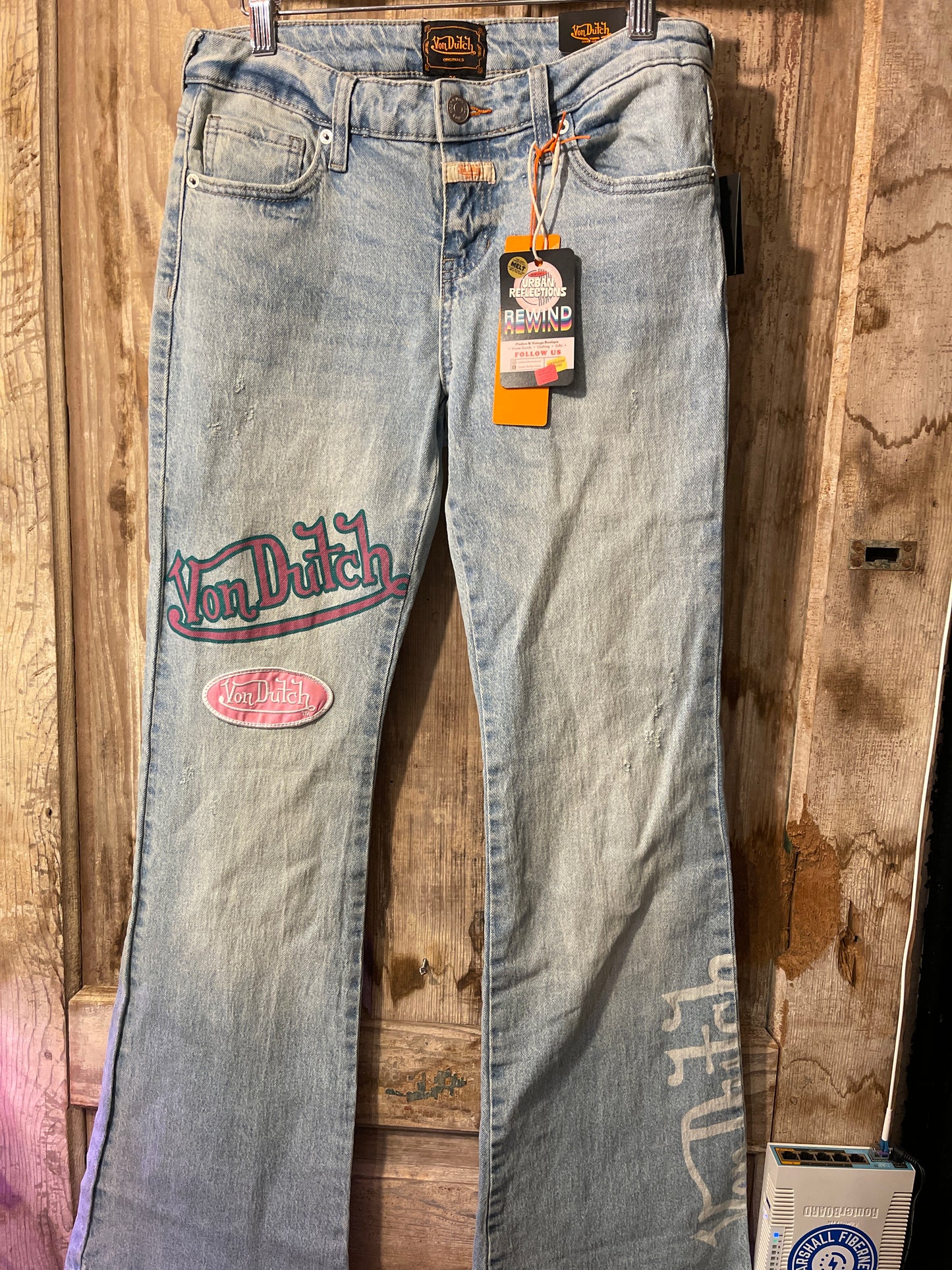 Retro Y2K Von Dutch Jeans