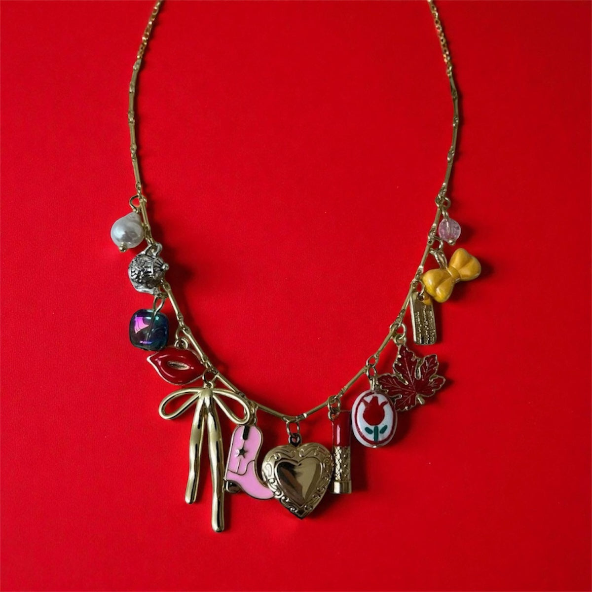 Charm Necklace (7 Charms)