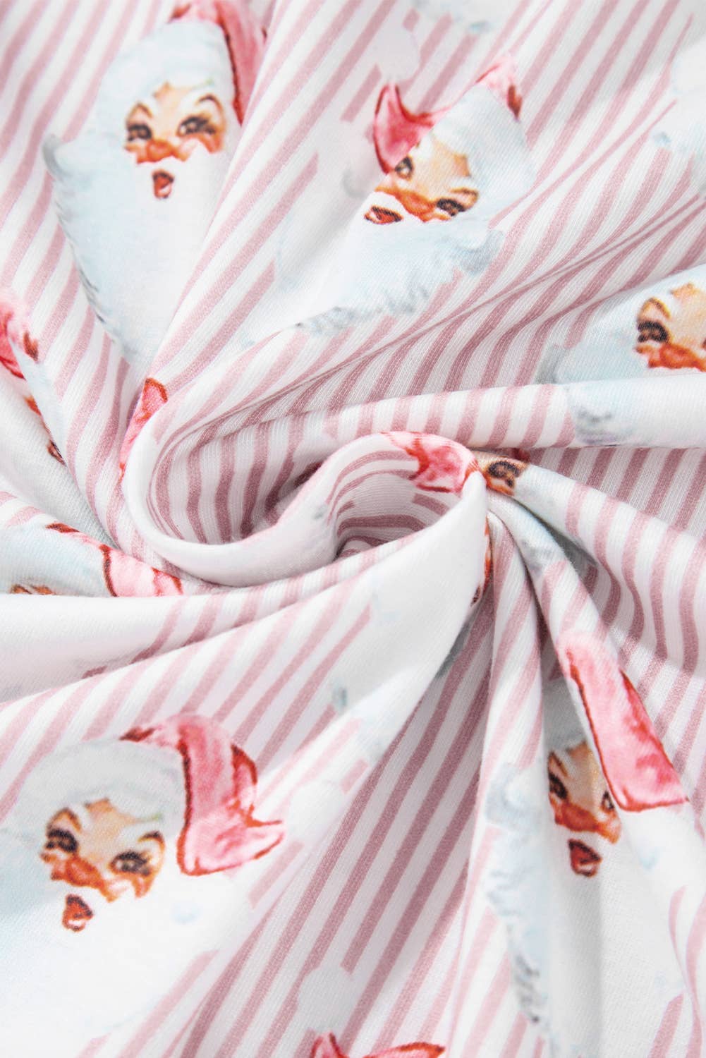 Santa Claus Striped Lounge Set