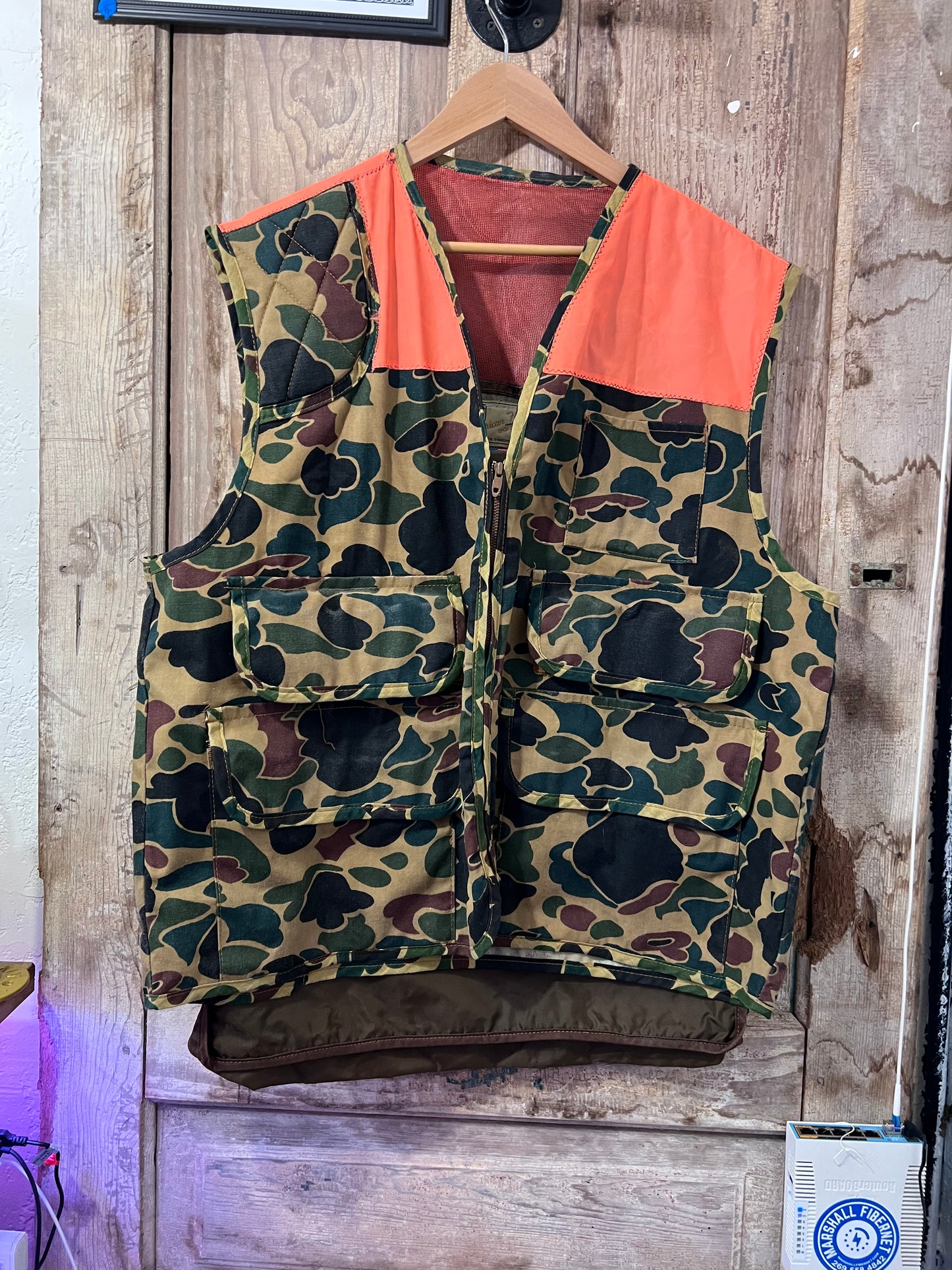 VTG American Field Camo Vest CNV