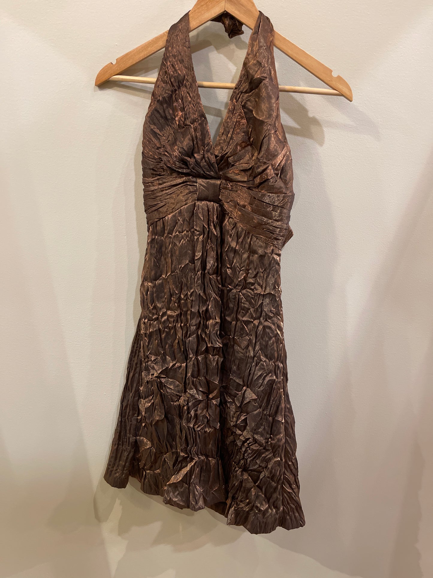 Brown Iridescent Dress