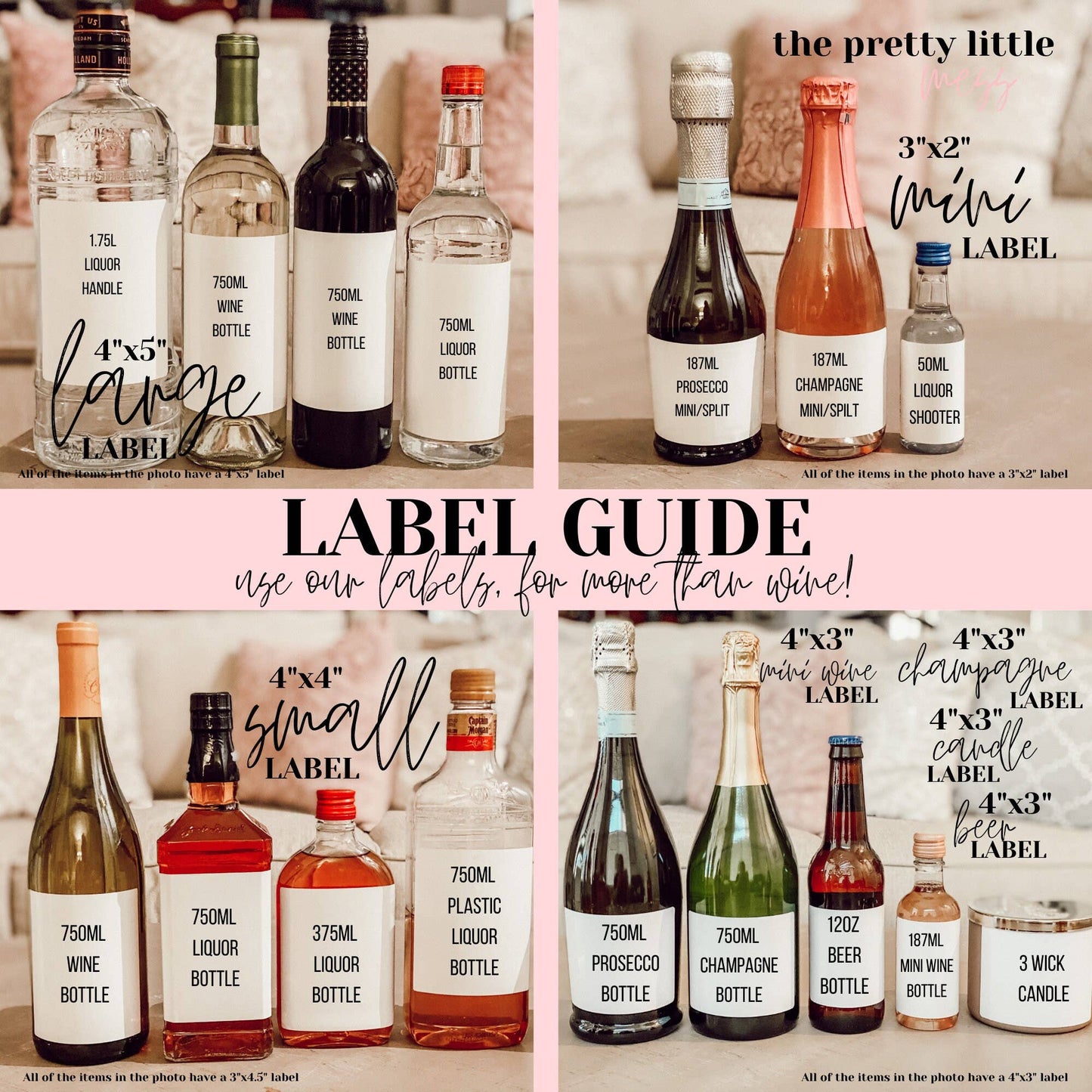 "Let's Drink Wine and Judge People" Wine Label