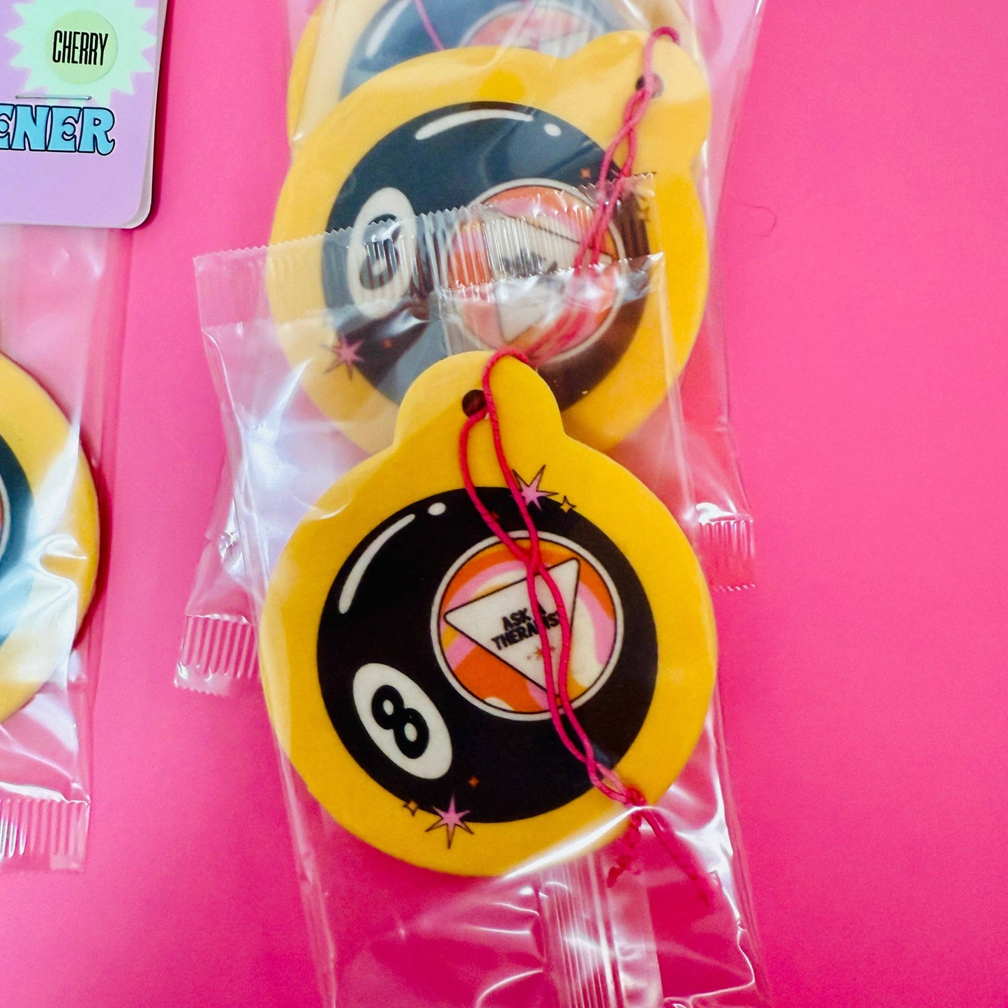 Car Air Freshener, Magic 8 Ball Ask A Therapist