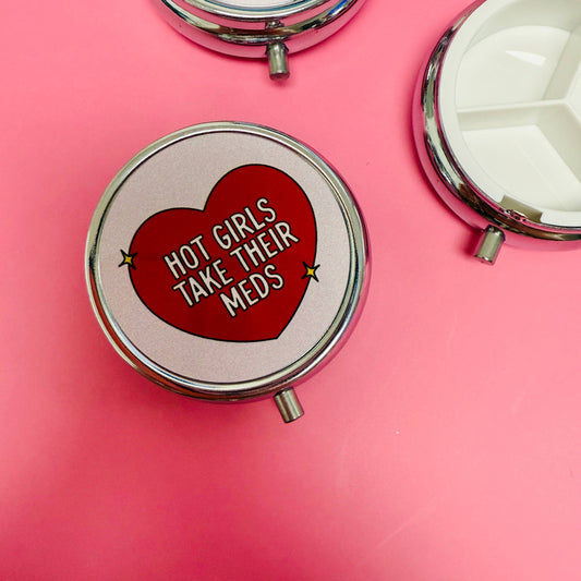 Purse Pill Box, Hot Girls Take Their Meds