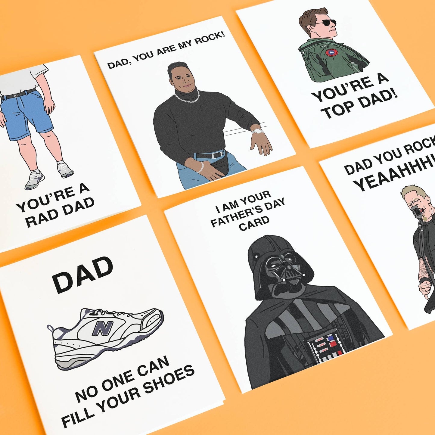 The Rock Card For Dad