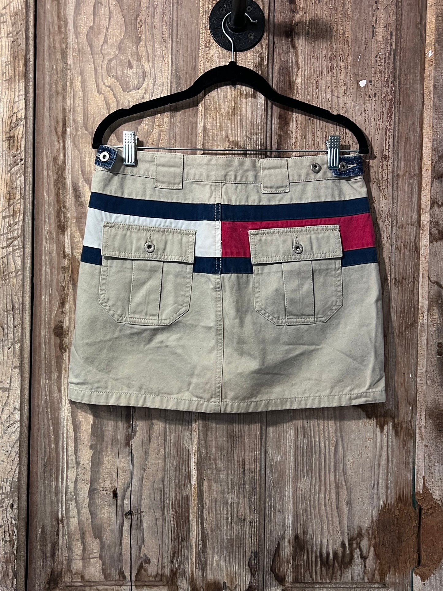 Tommy Jeans Khaki Skirt
