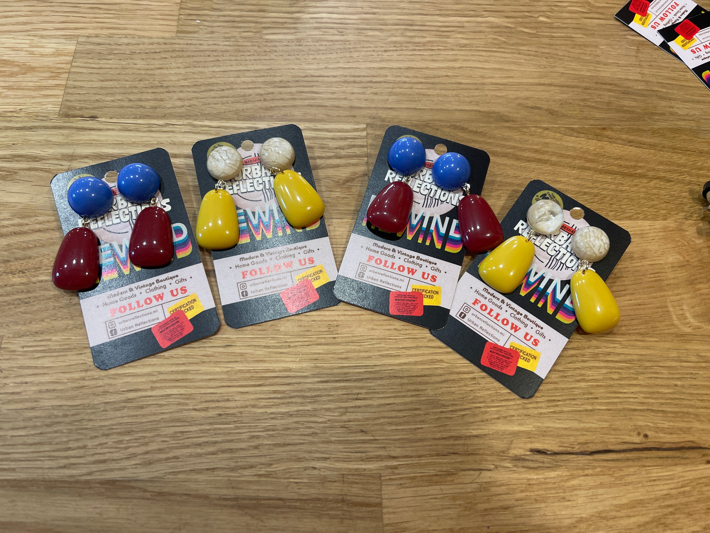 80’s Retro Earrings