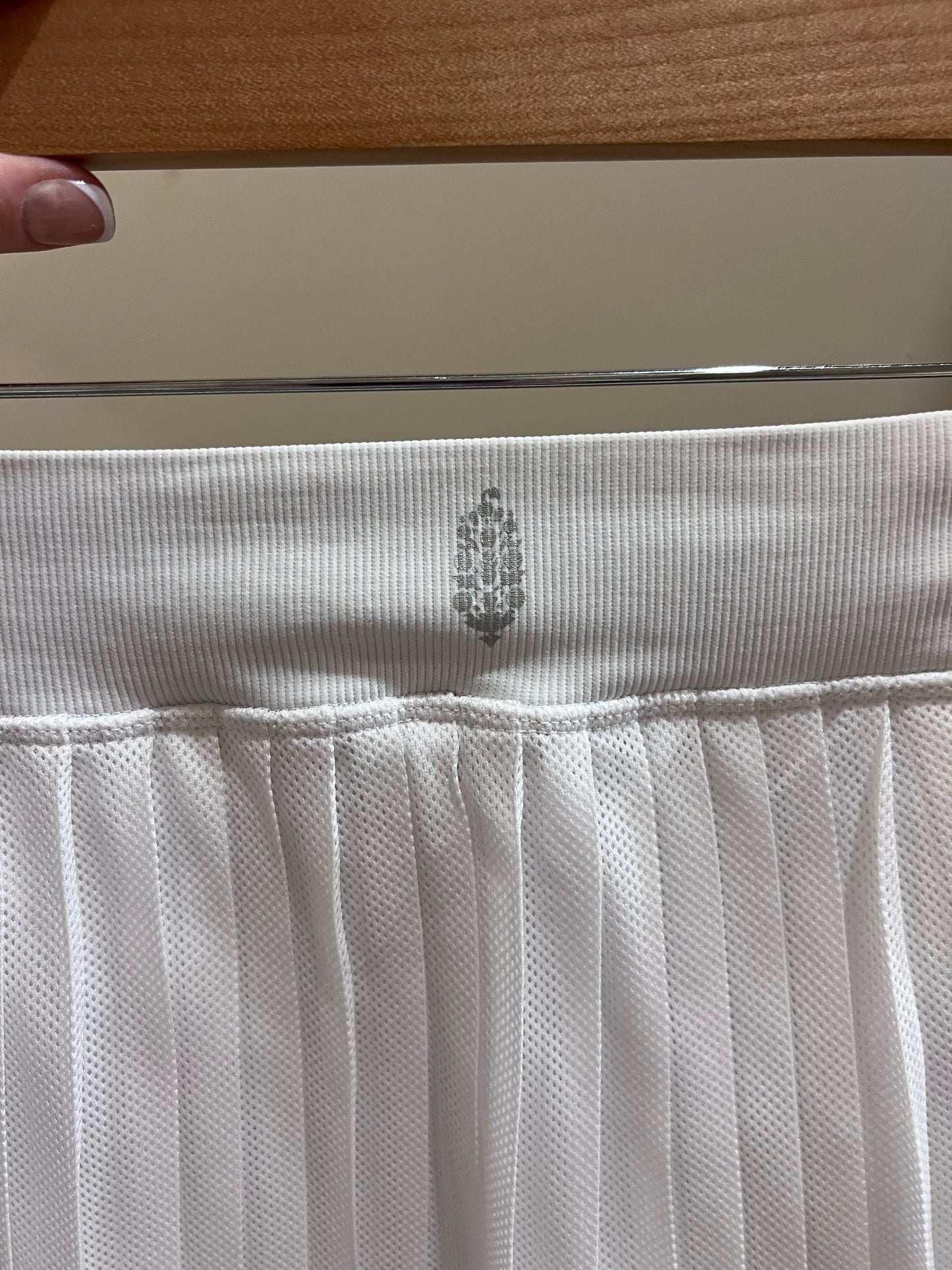 Free People Movement White Tennis Skirt