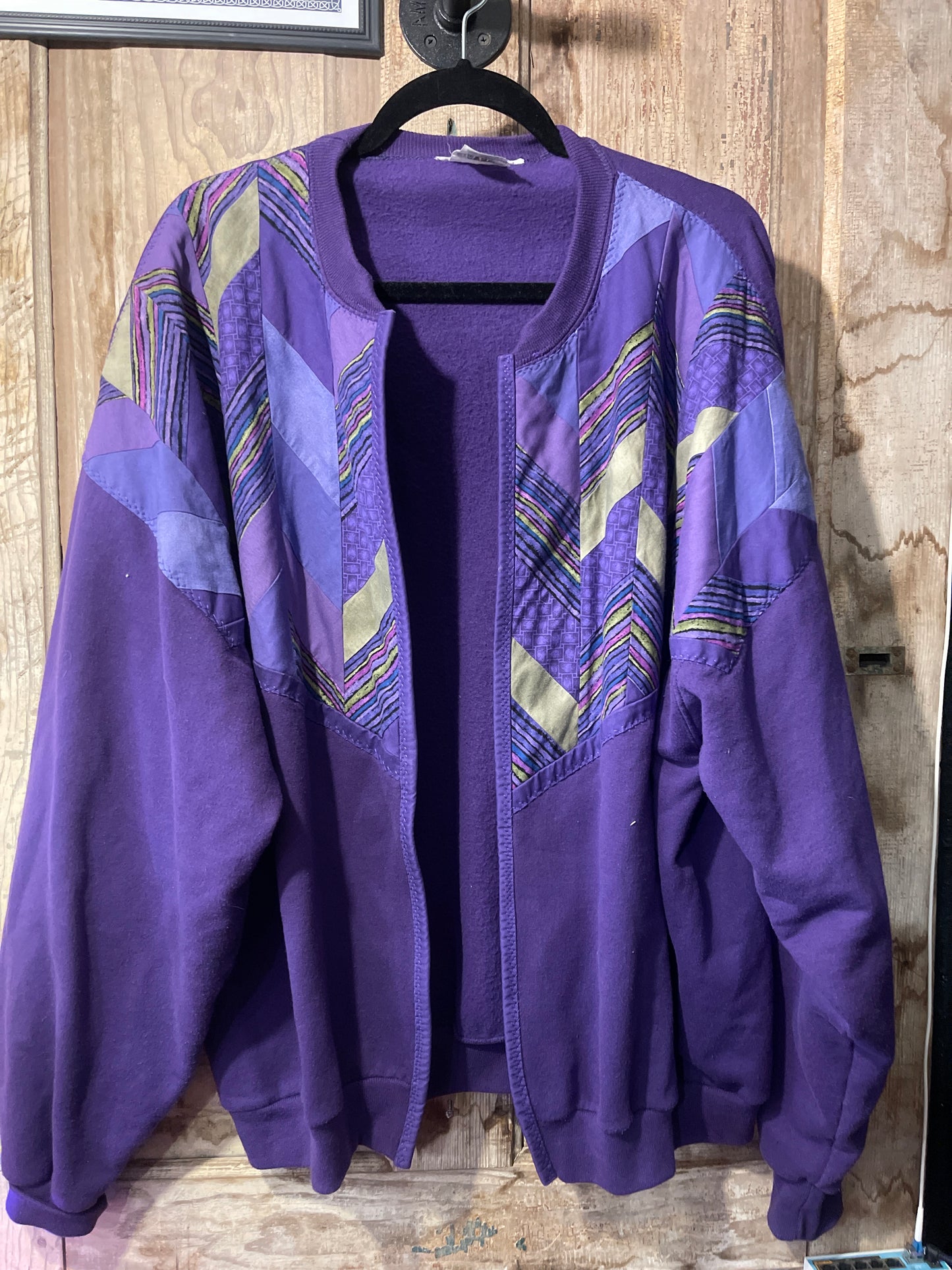 90’s Sweatshirt Cardigan