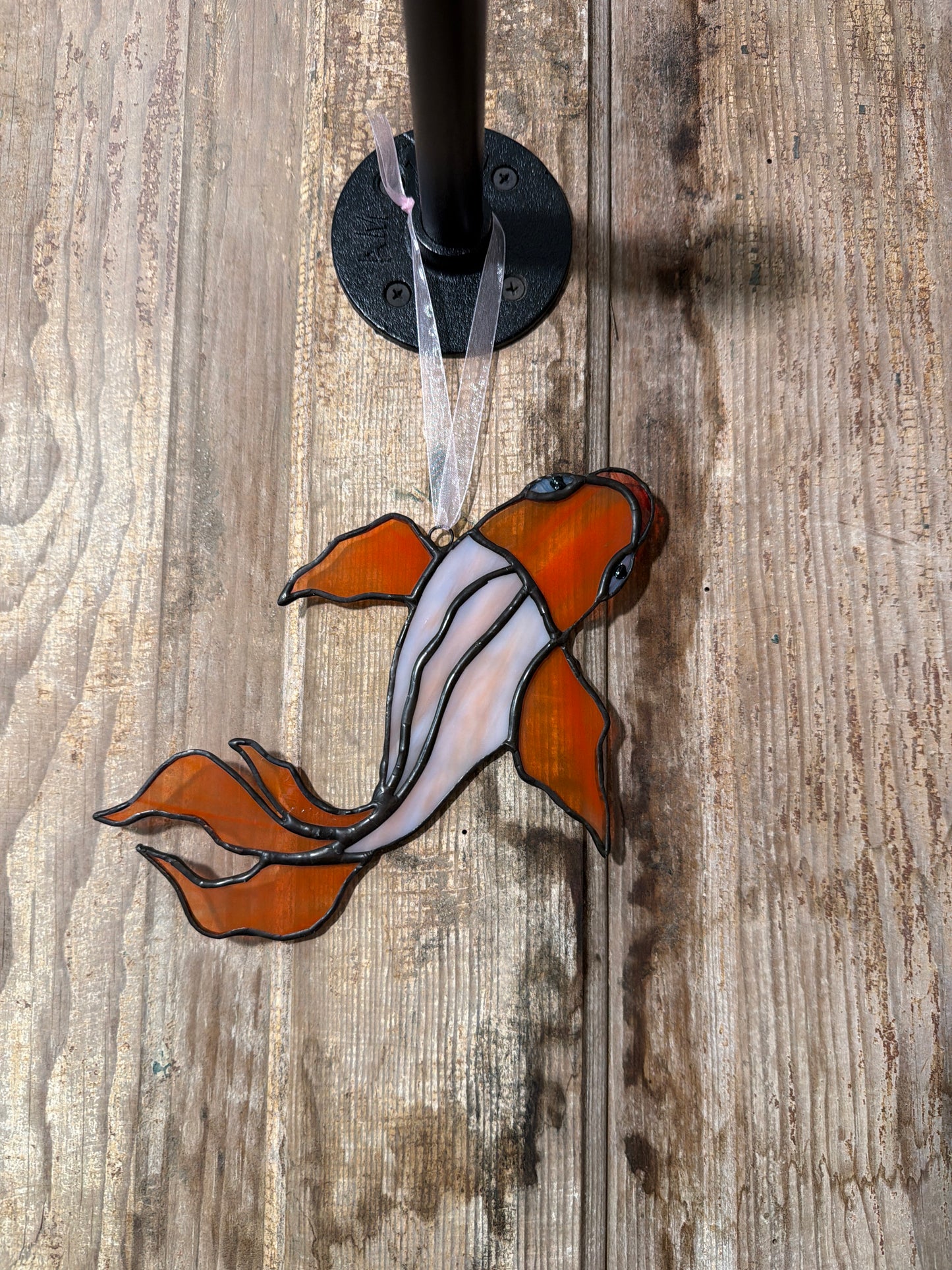 Stained Glass Koi Fish