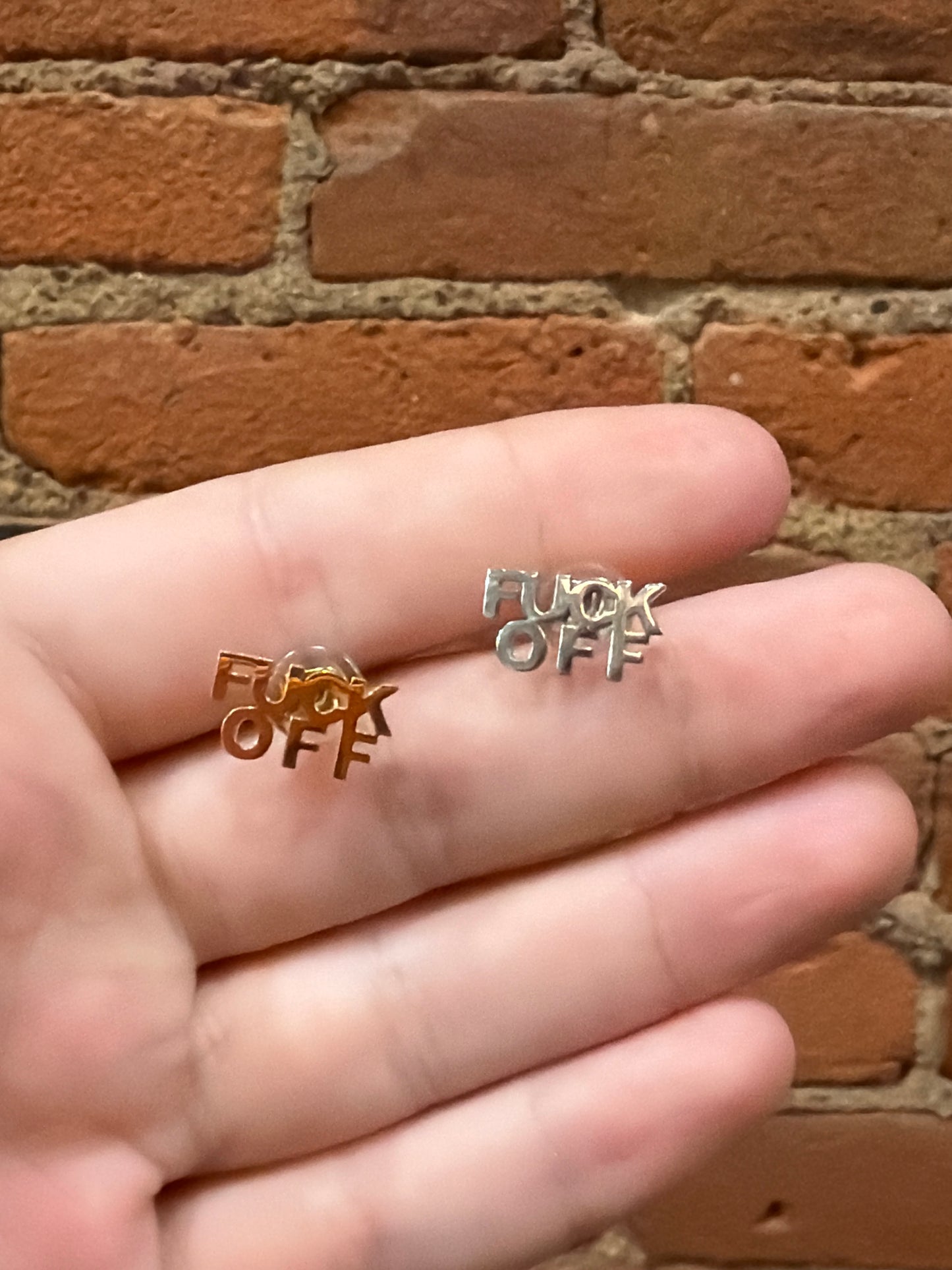 F*** Off Earrings
