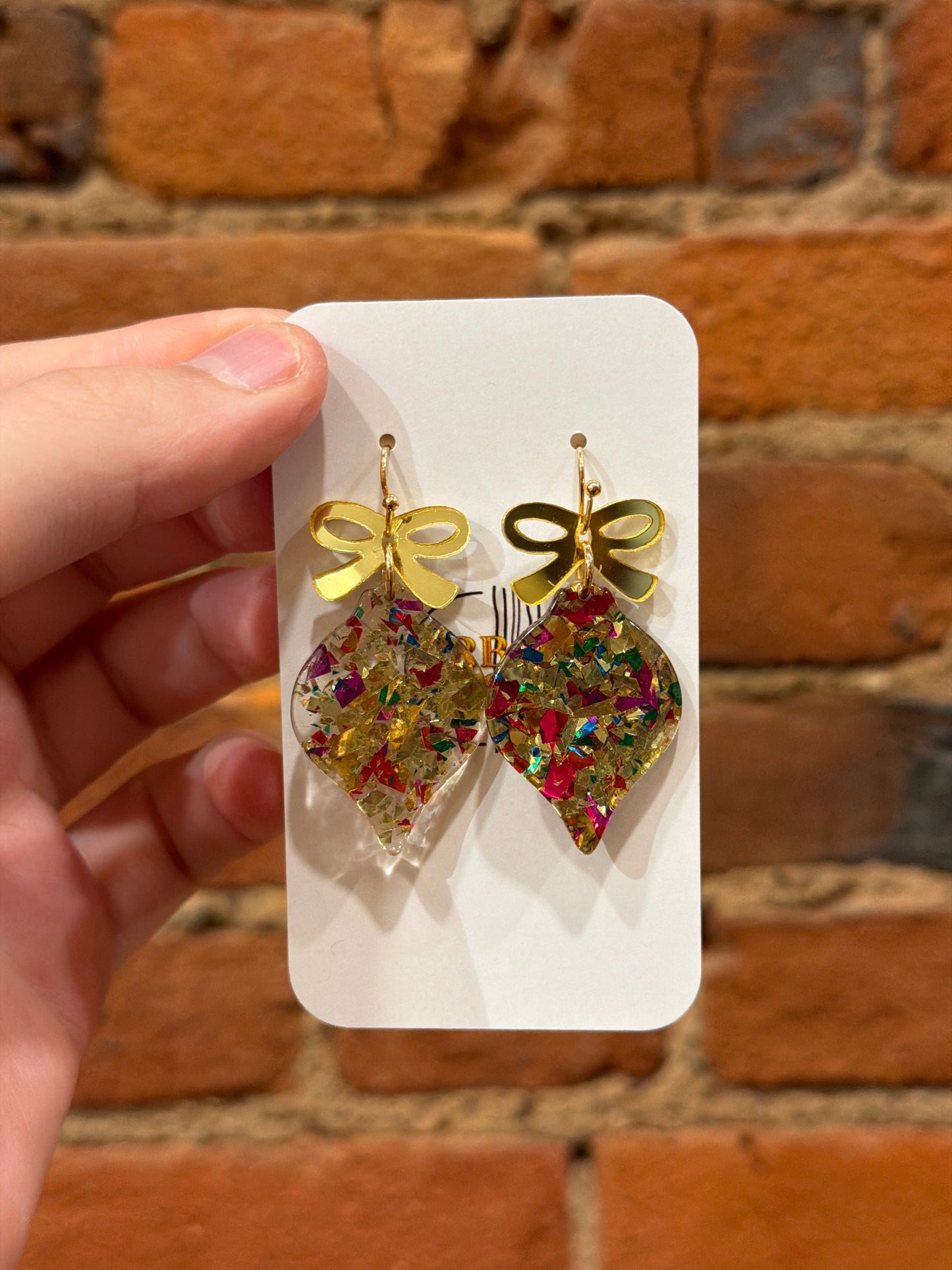 Retro Ornament Earrings