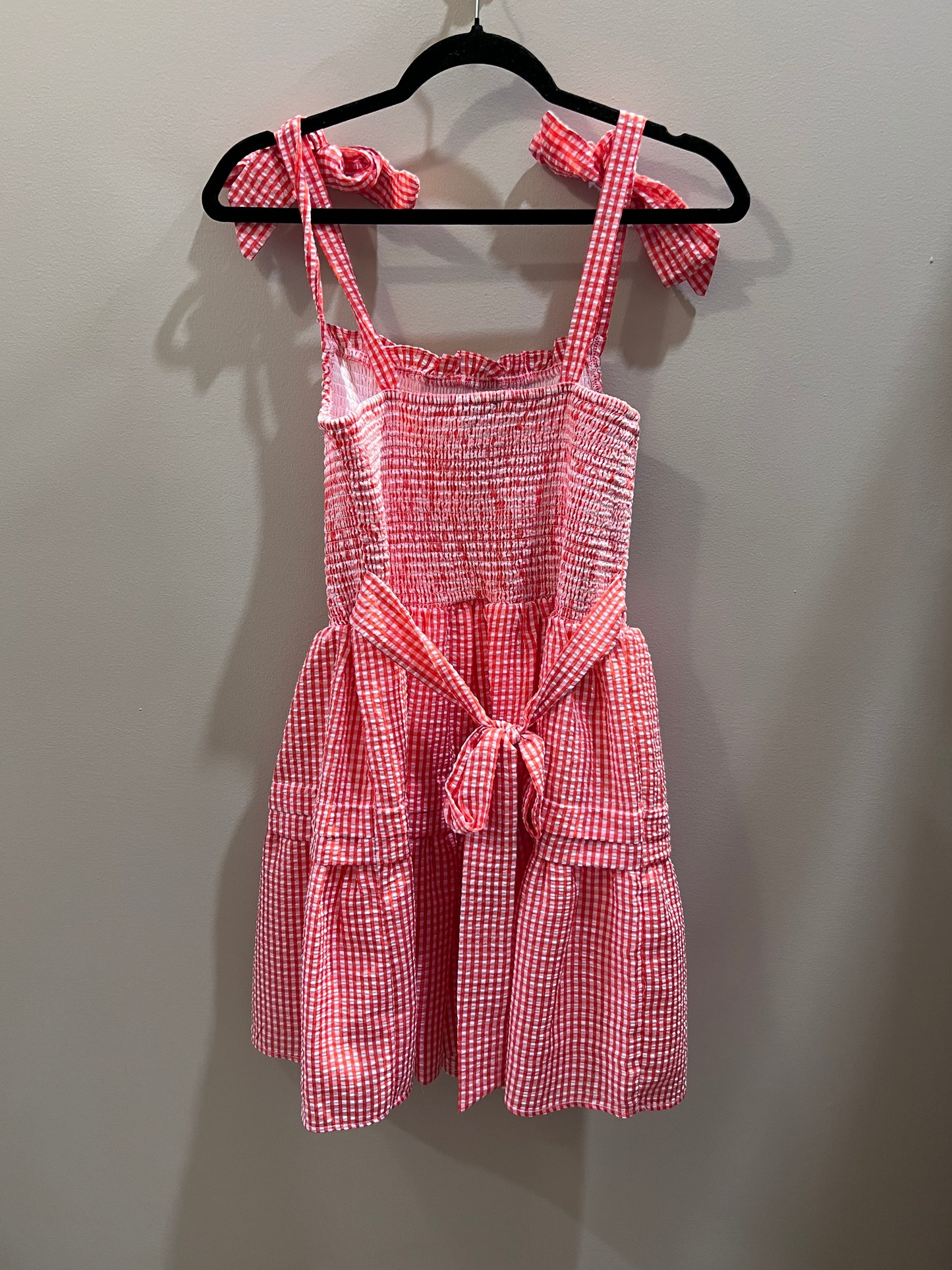Midnight Doll Red Gingham Dress