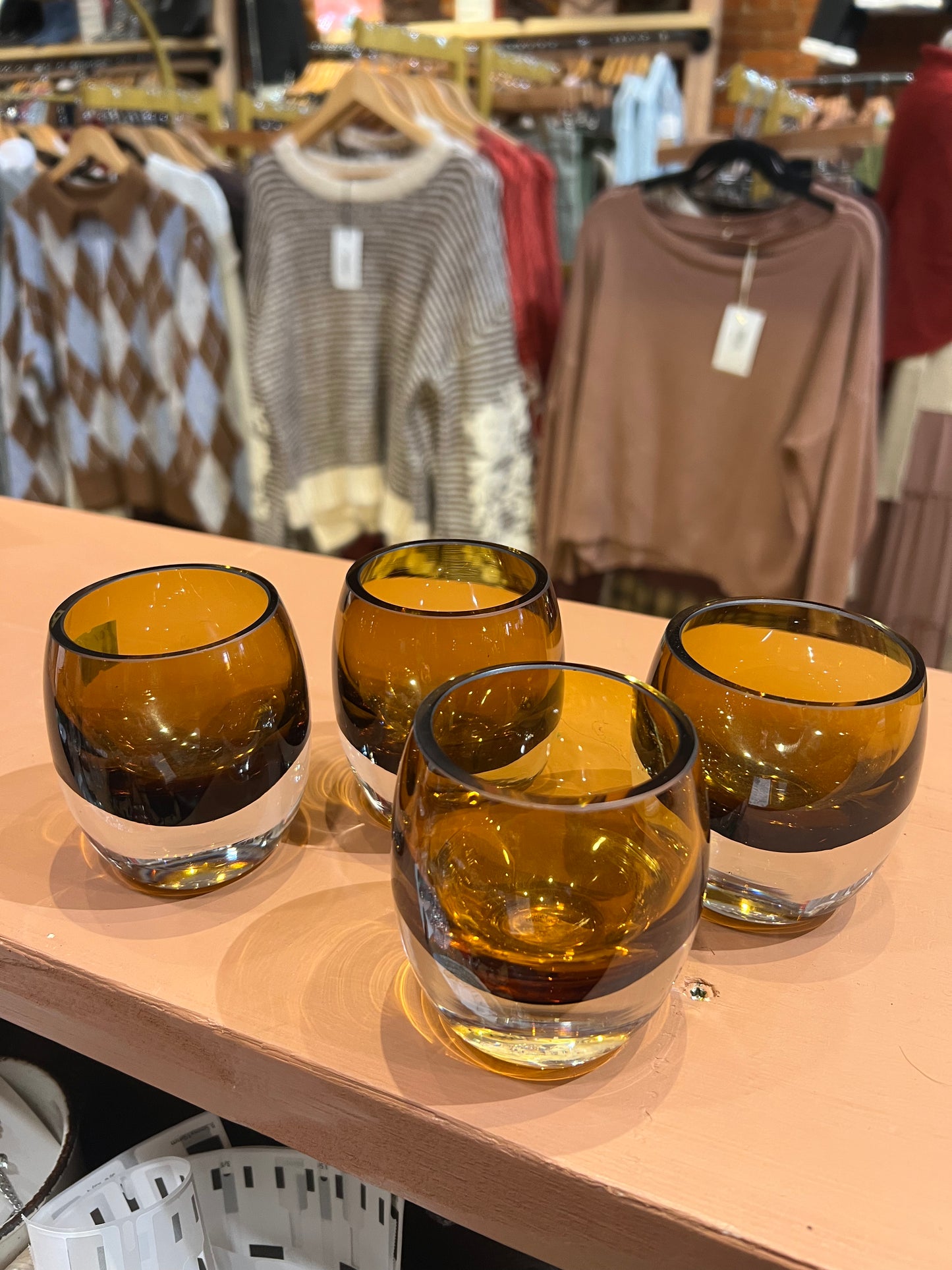 Amber mikasa votives