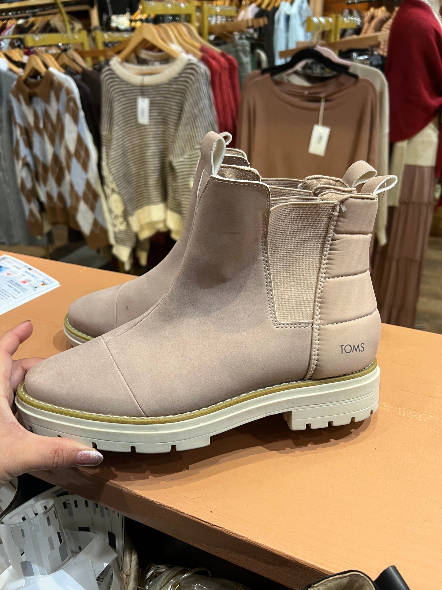 Tom’s ankle boots