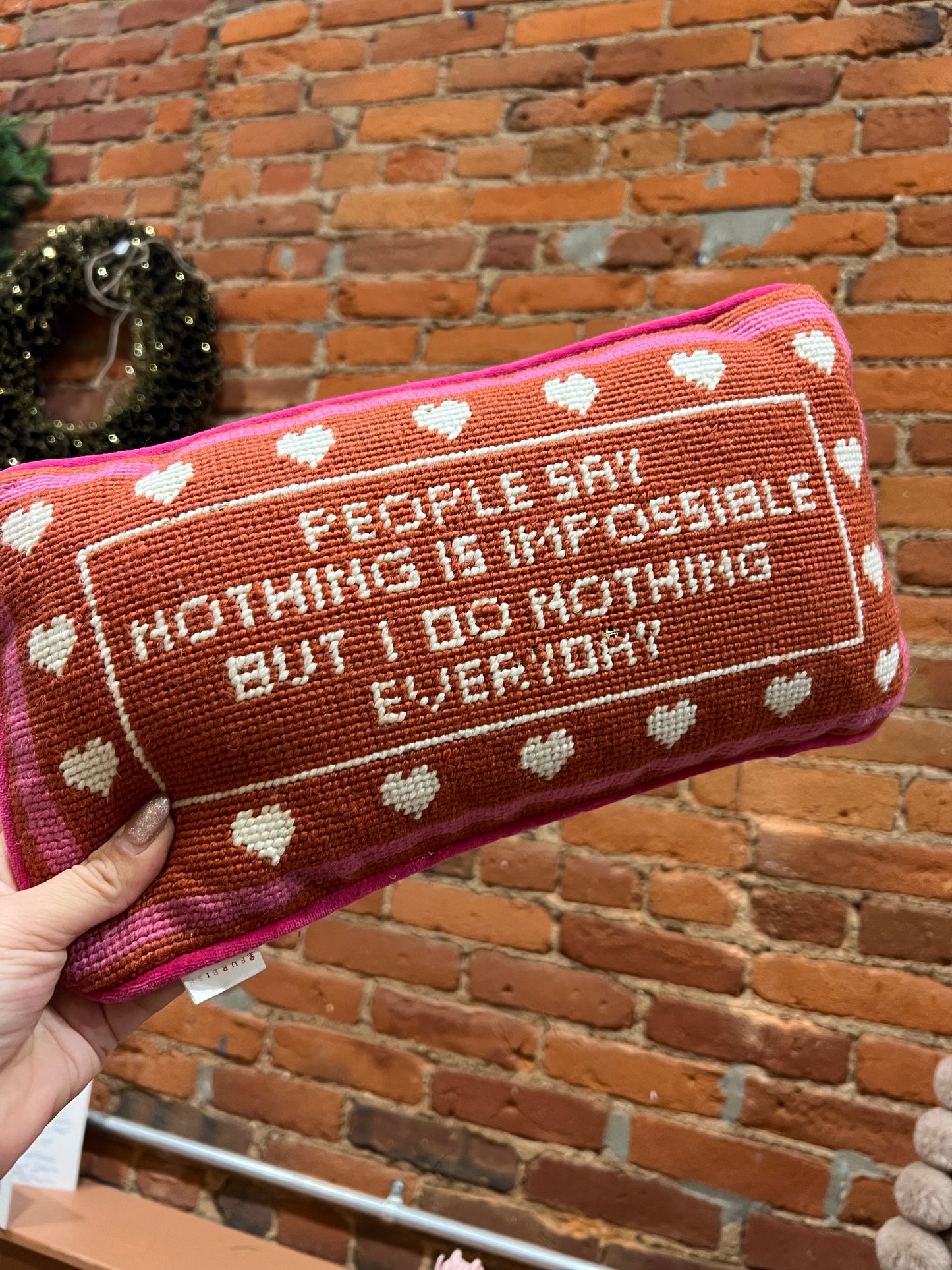 People say pillow