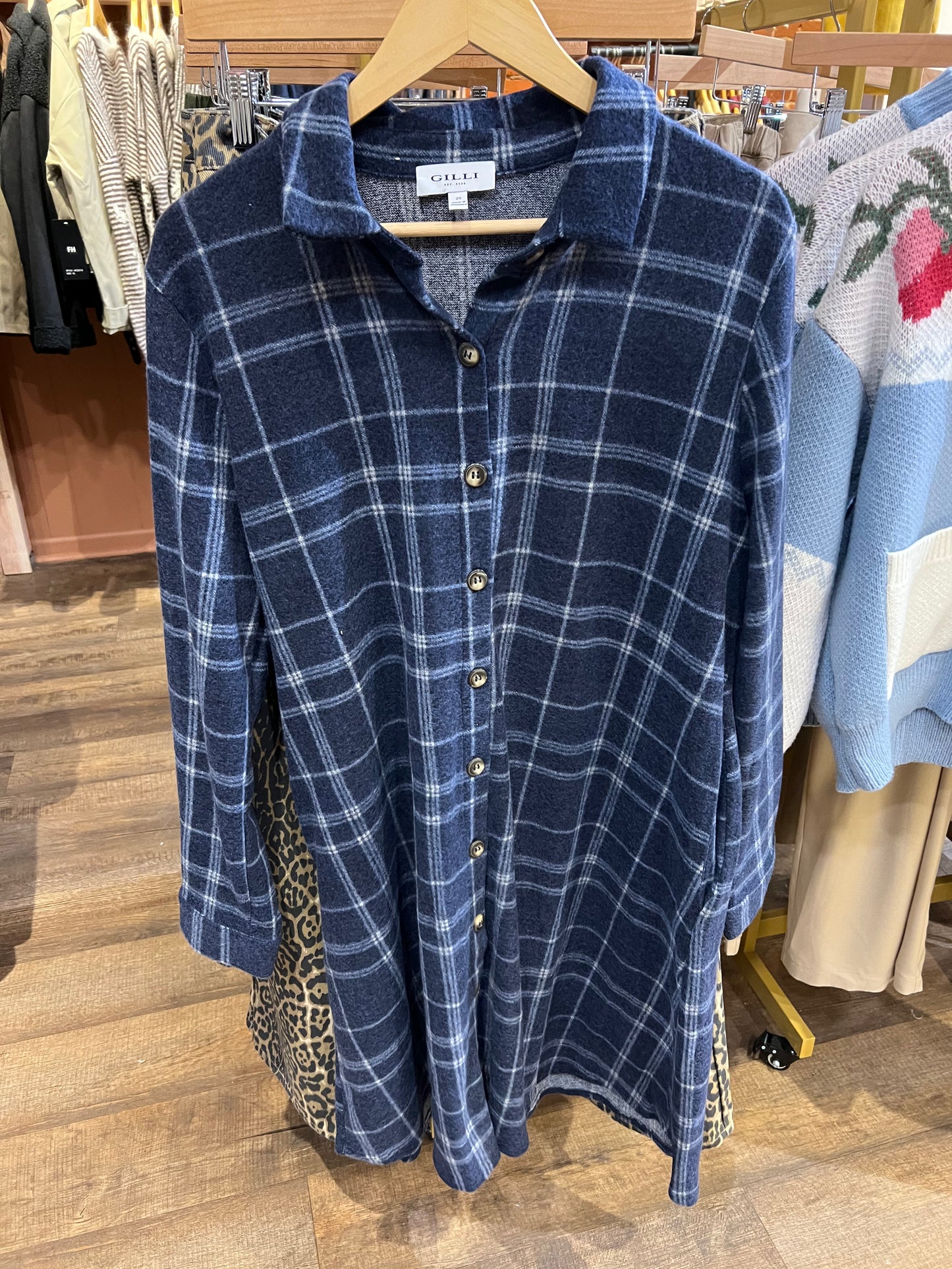 Plaid Plus Size Dress