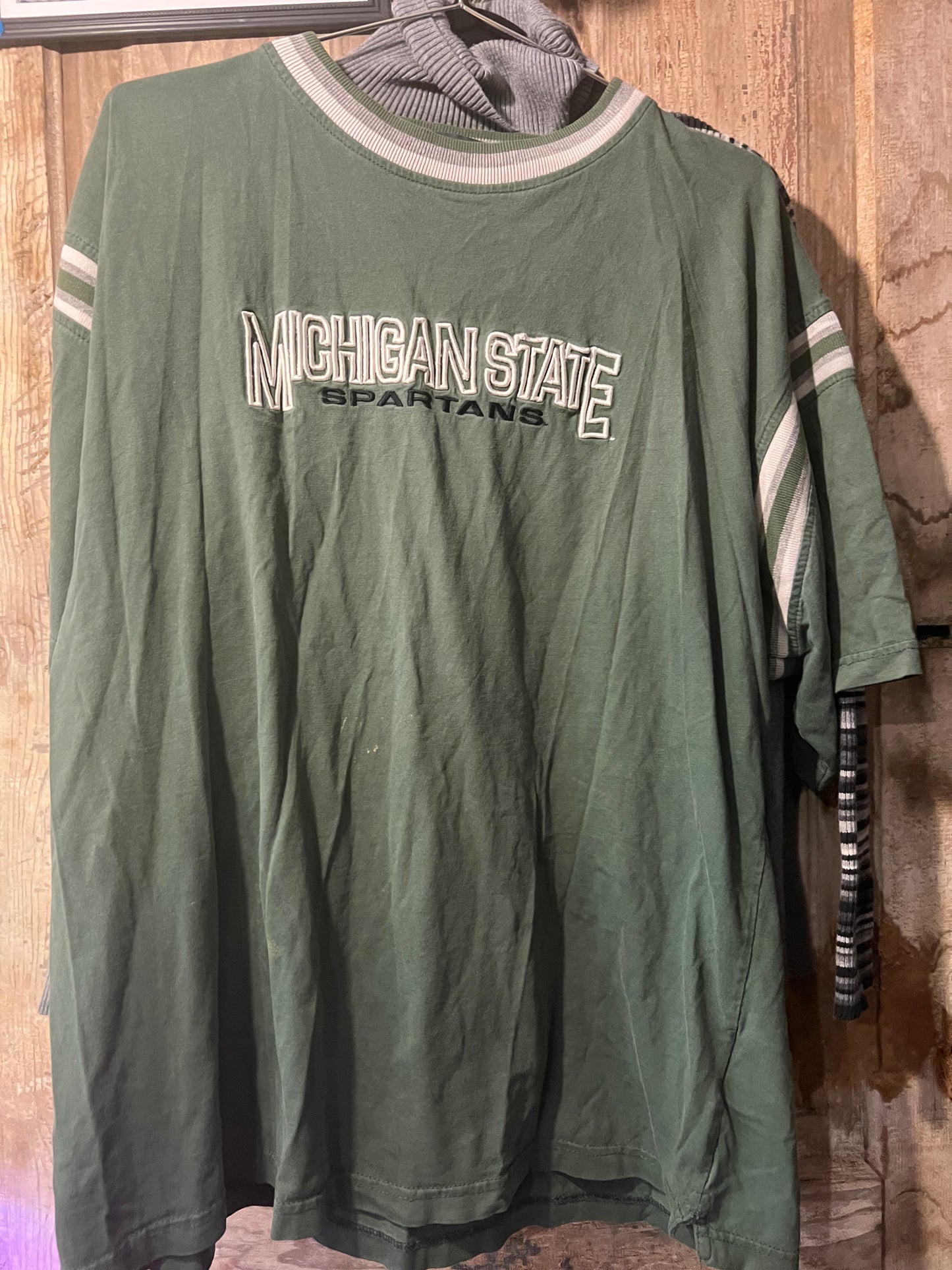 Michigan state tee (spots adds character)