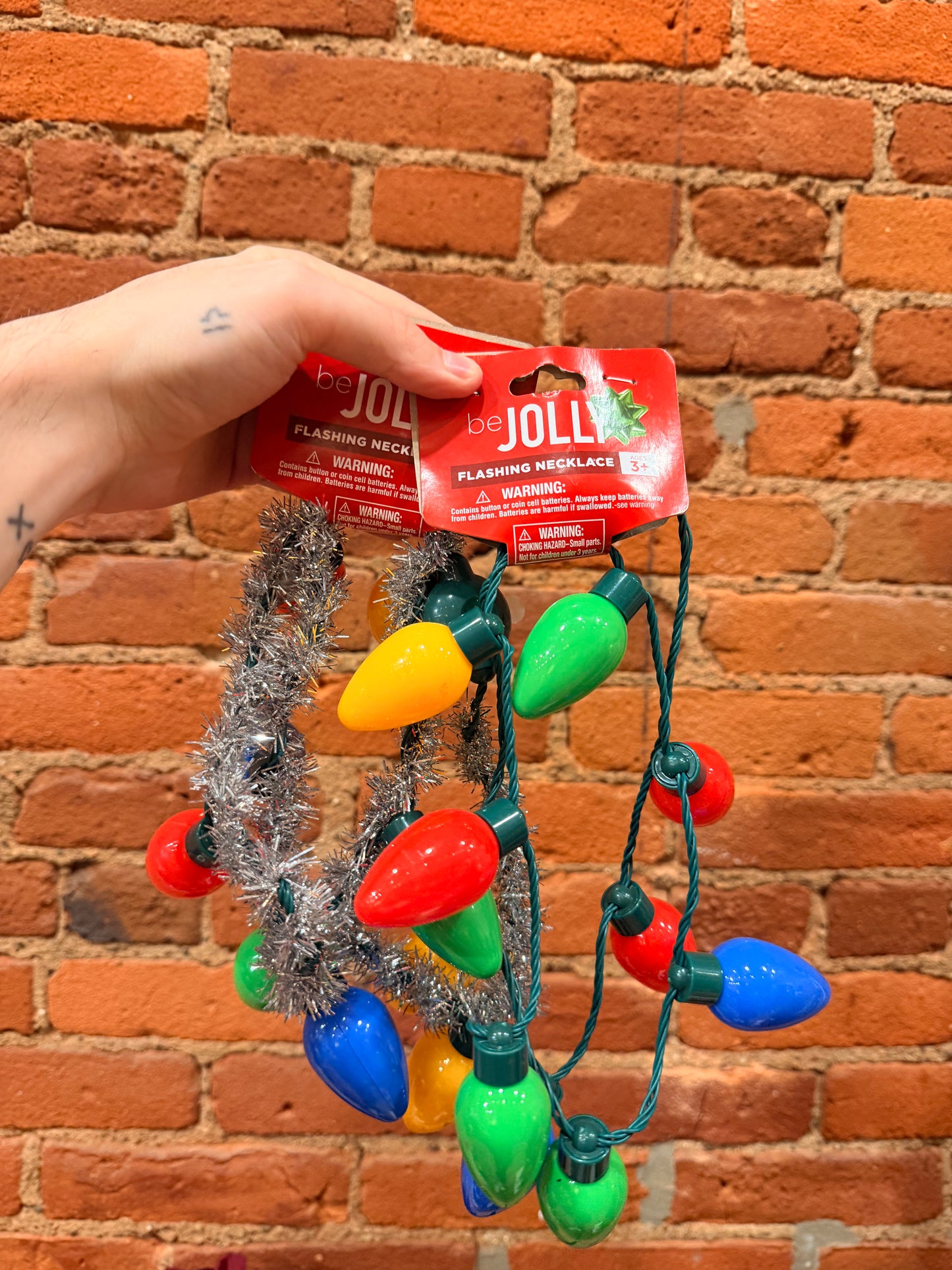 Holiday Light Necklace