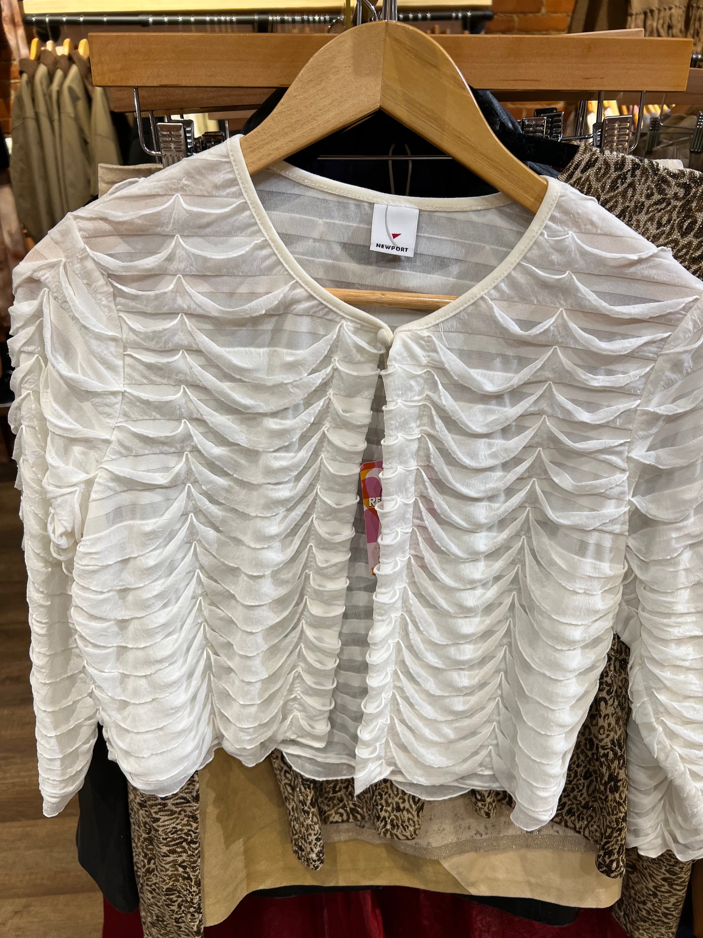 Ivory blouse