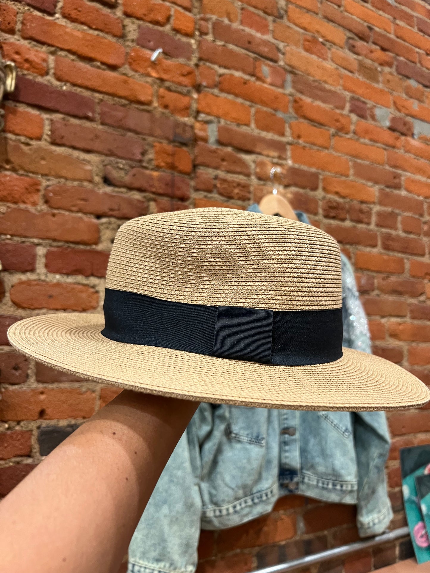 Furtalk paper straw hat