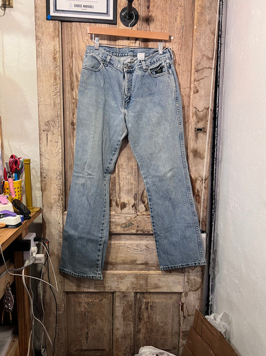 Light Wash Harley Jeans