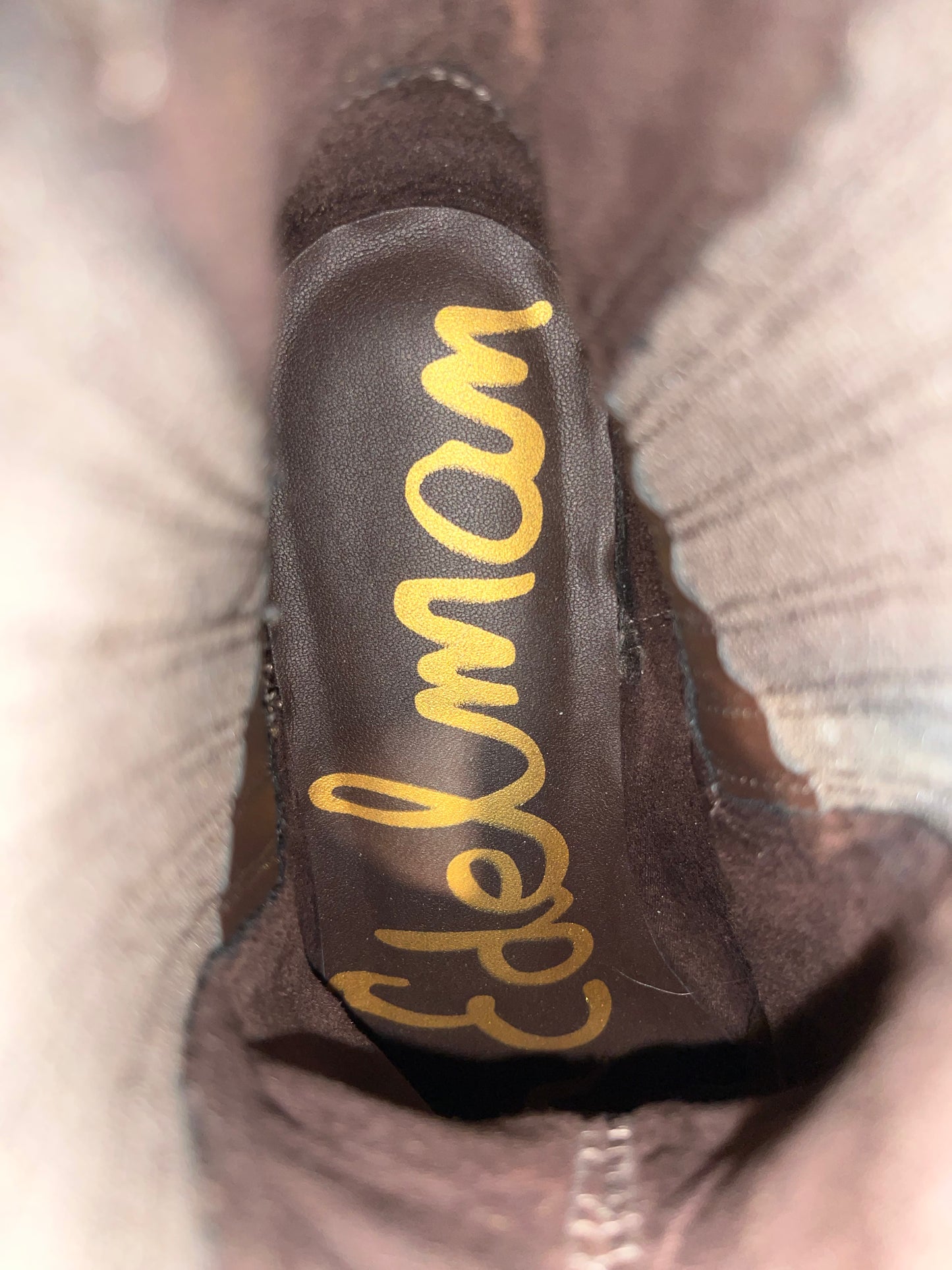 Sam Edelman suede booties