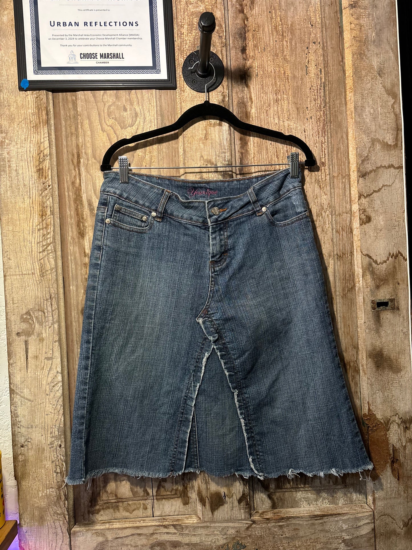 Y2K Jean skirt