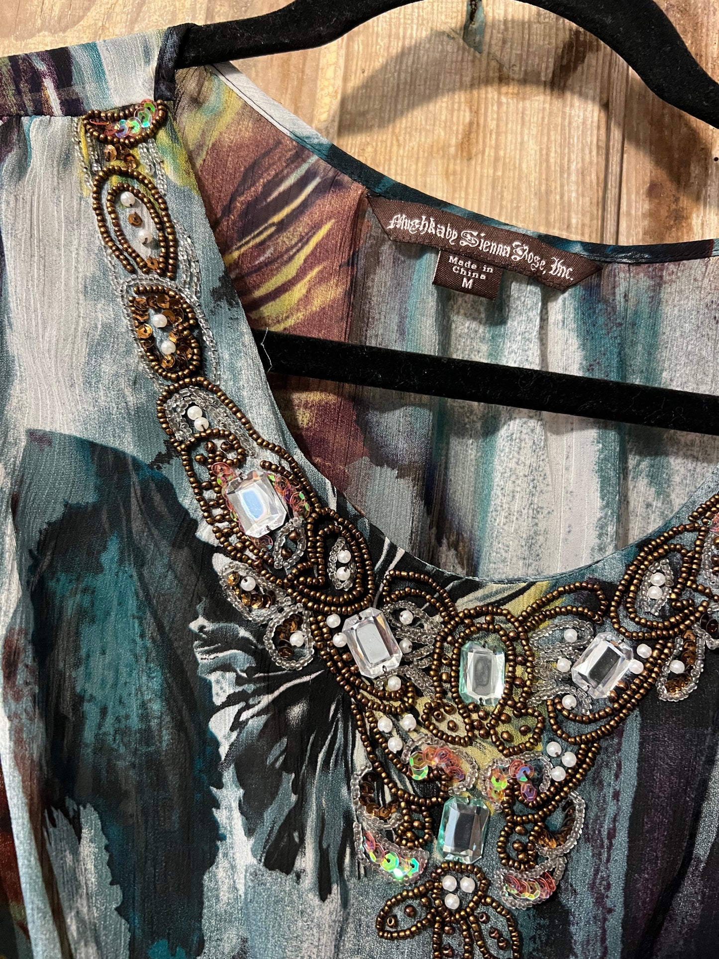 Sienna Y2K embellished tunic
