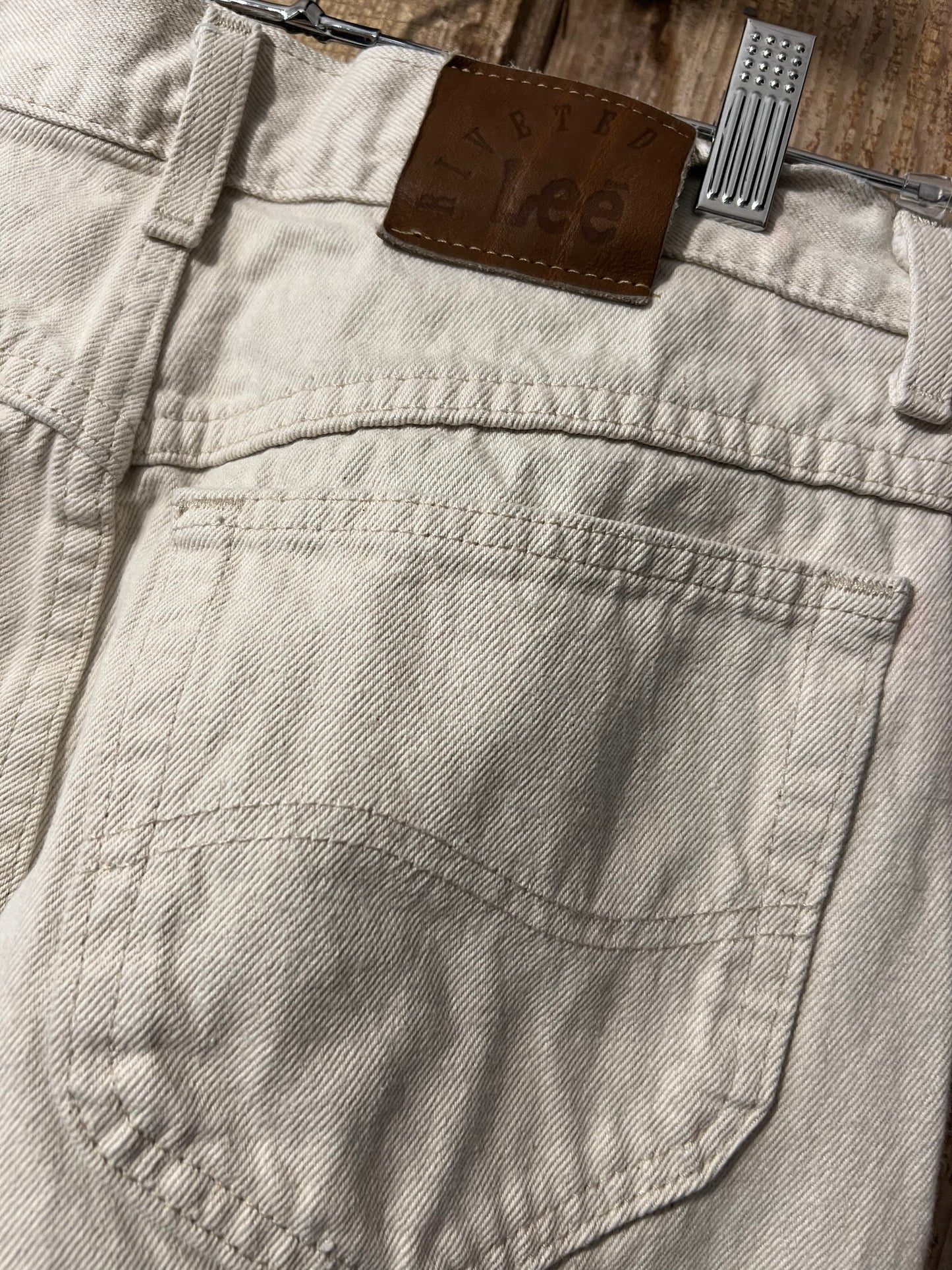 Lee vintage off white jeans