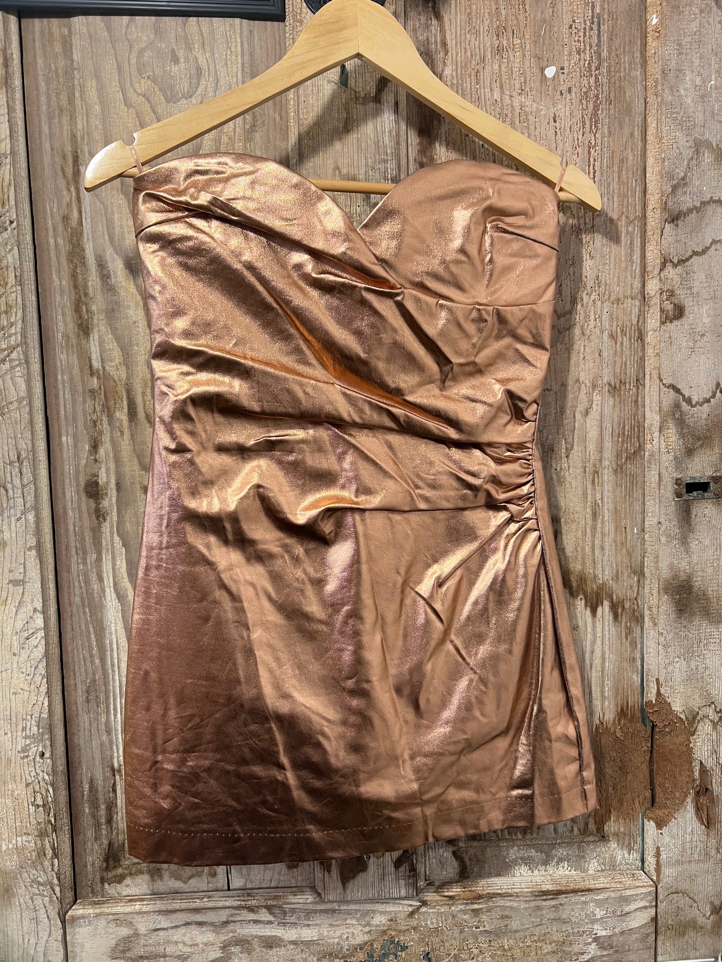 Metallic Zara dress
