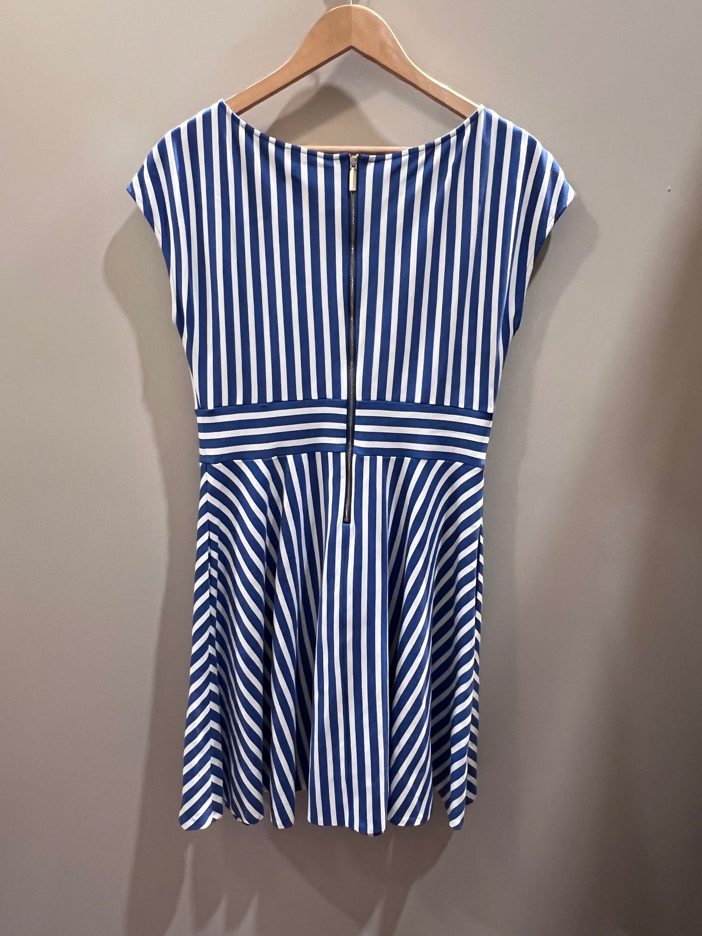 Kate Spade Blue & White Striped Dress