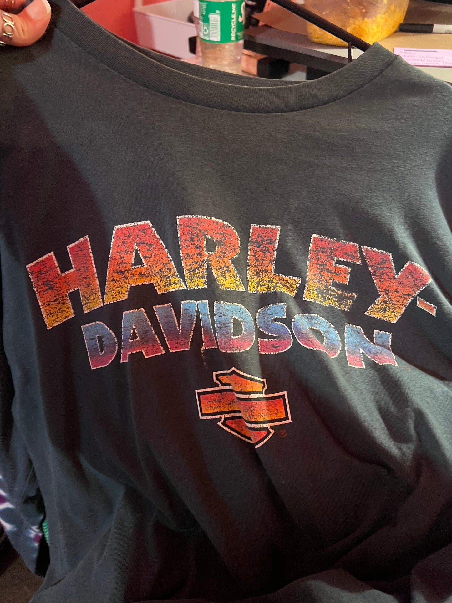 Harley Tie Dye Long Sleeve Shirt