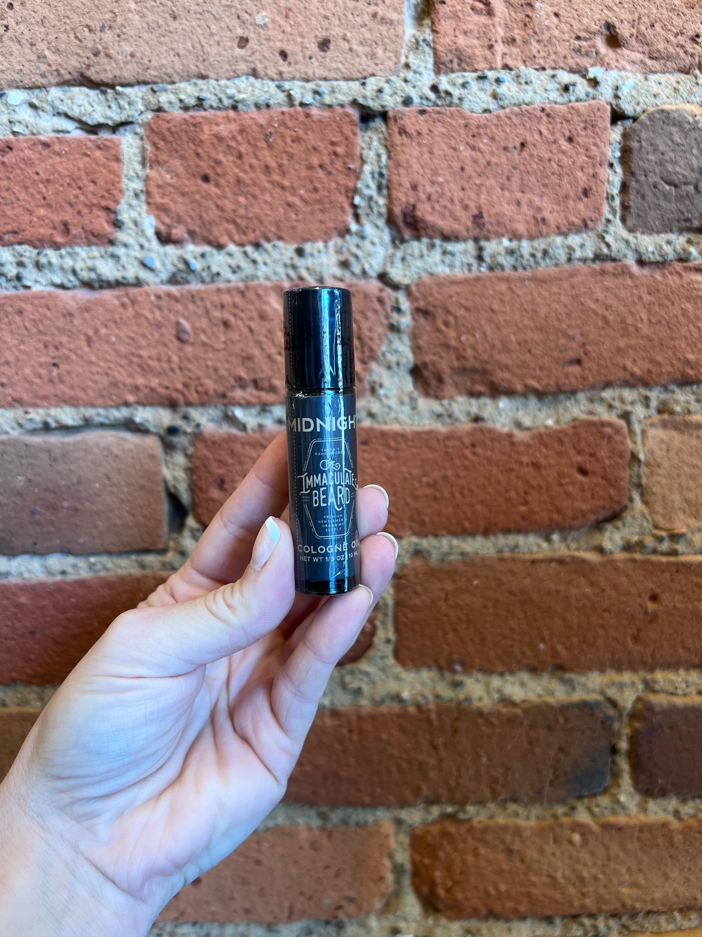The Immaculate Beard Midnight Roll On Cologne Oil