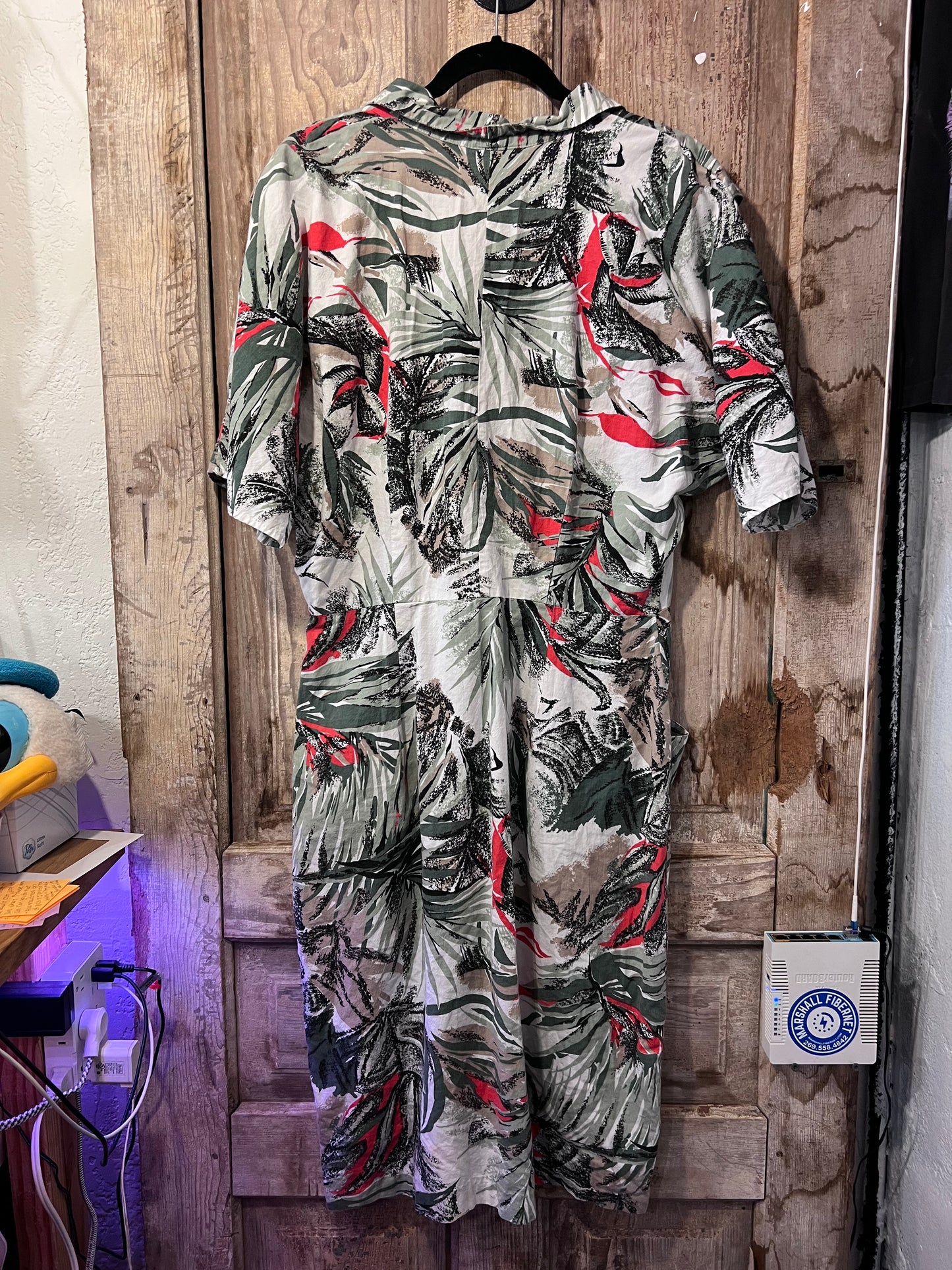 Wild Dress Tropical Patterned Dress