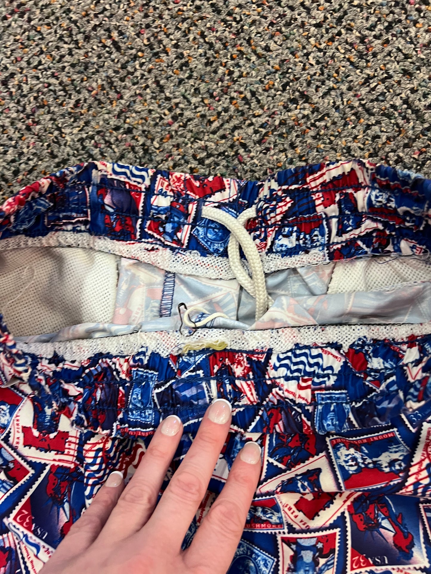 Patriotic Swim Trunks