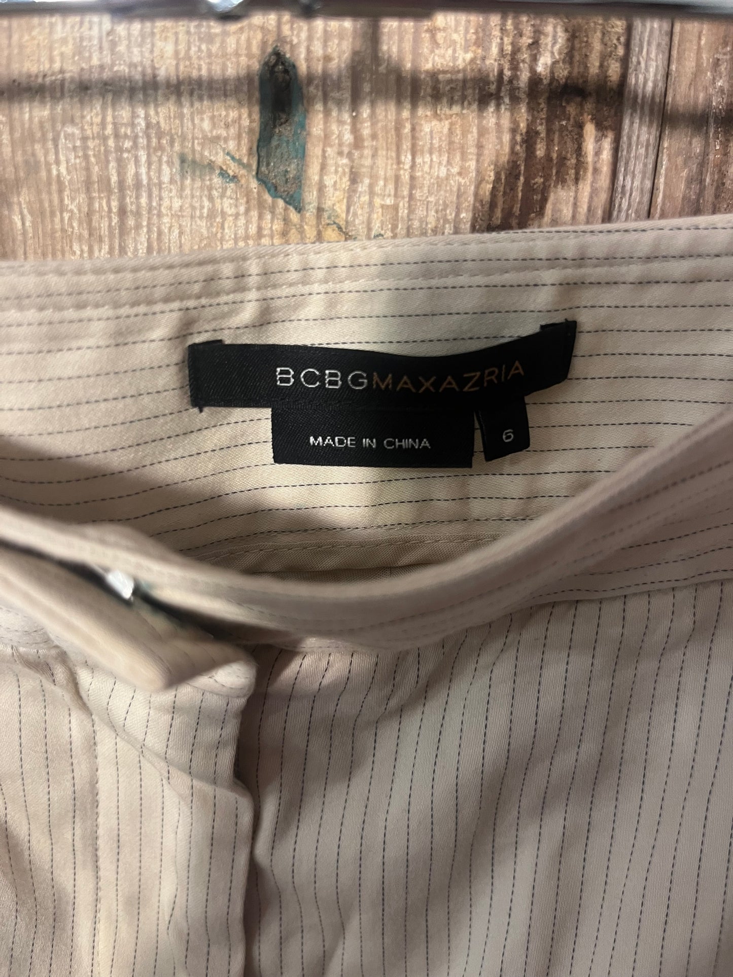 BCBG Striped Skirt