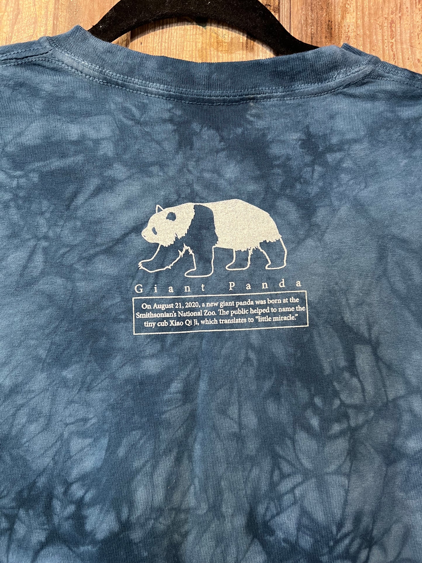 Smithsonian National Zoo Baby Panda Tie Dye Graphic T-Shirt (Modern)