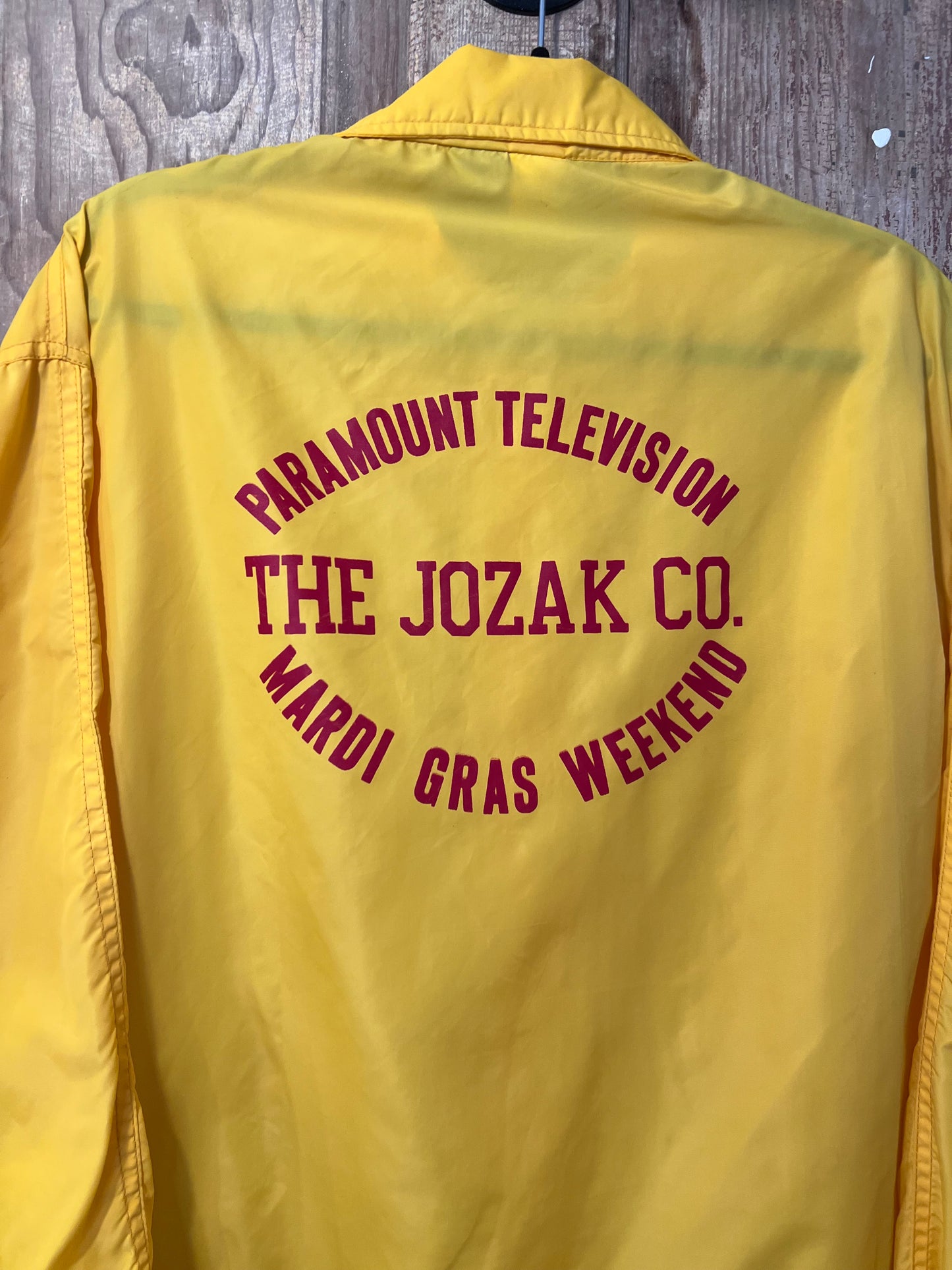 90's/Y2K Swingster Yellow Paramount Television Wind Breaker