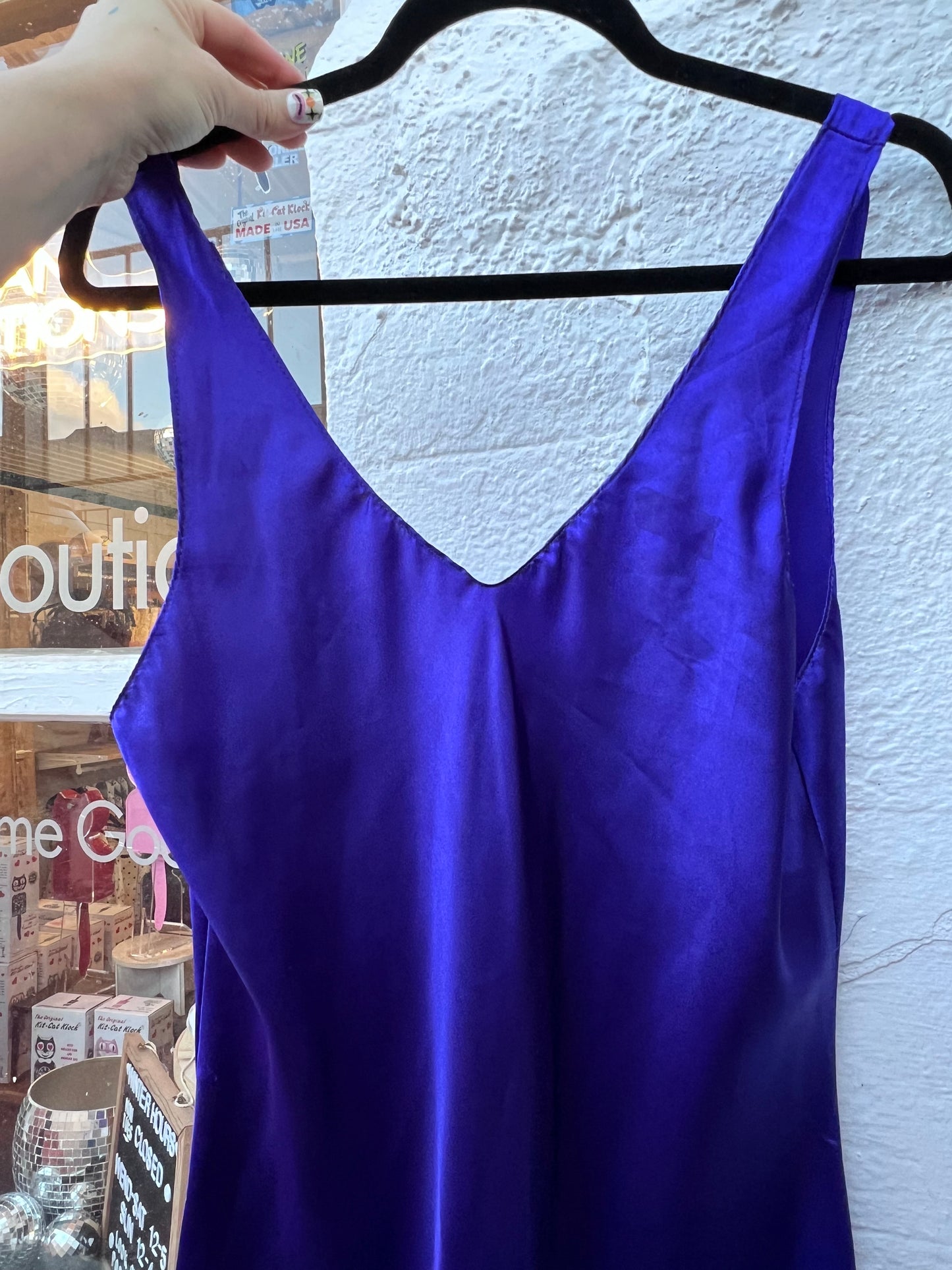 90's/Y2K KATHRN Purple Kathryn Slip Dress