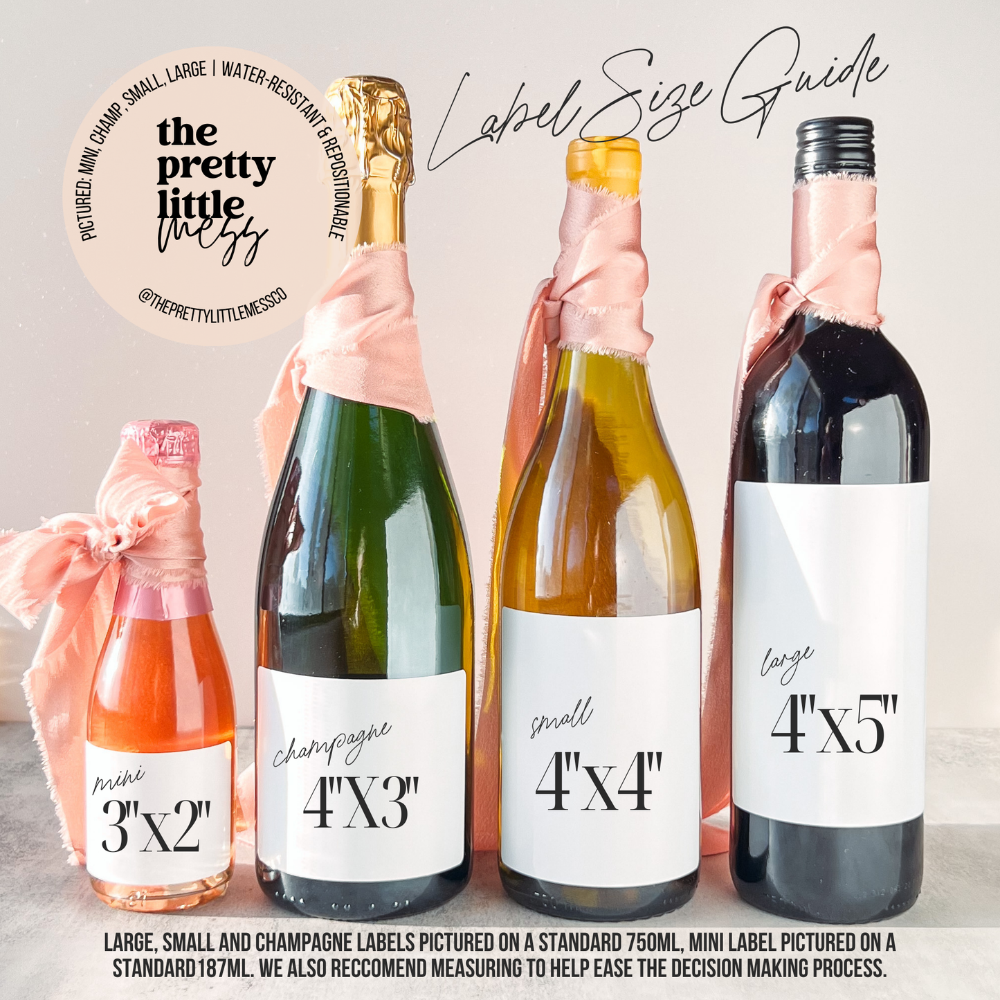 "New House Wine" Wine Label