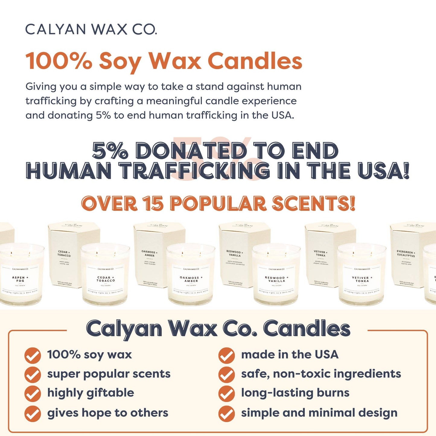 Palo Santo + Cypress - Glass Tumbler Soy Candle