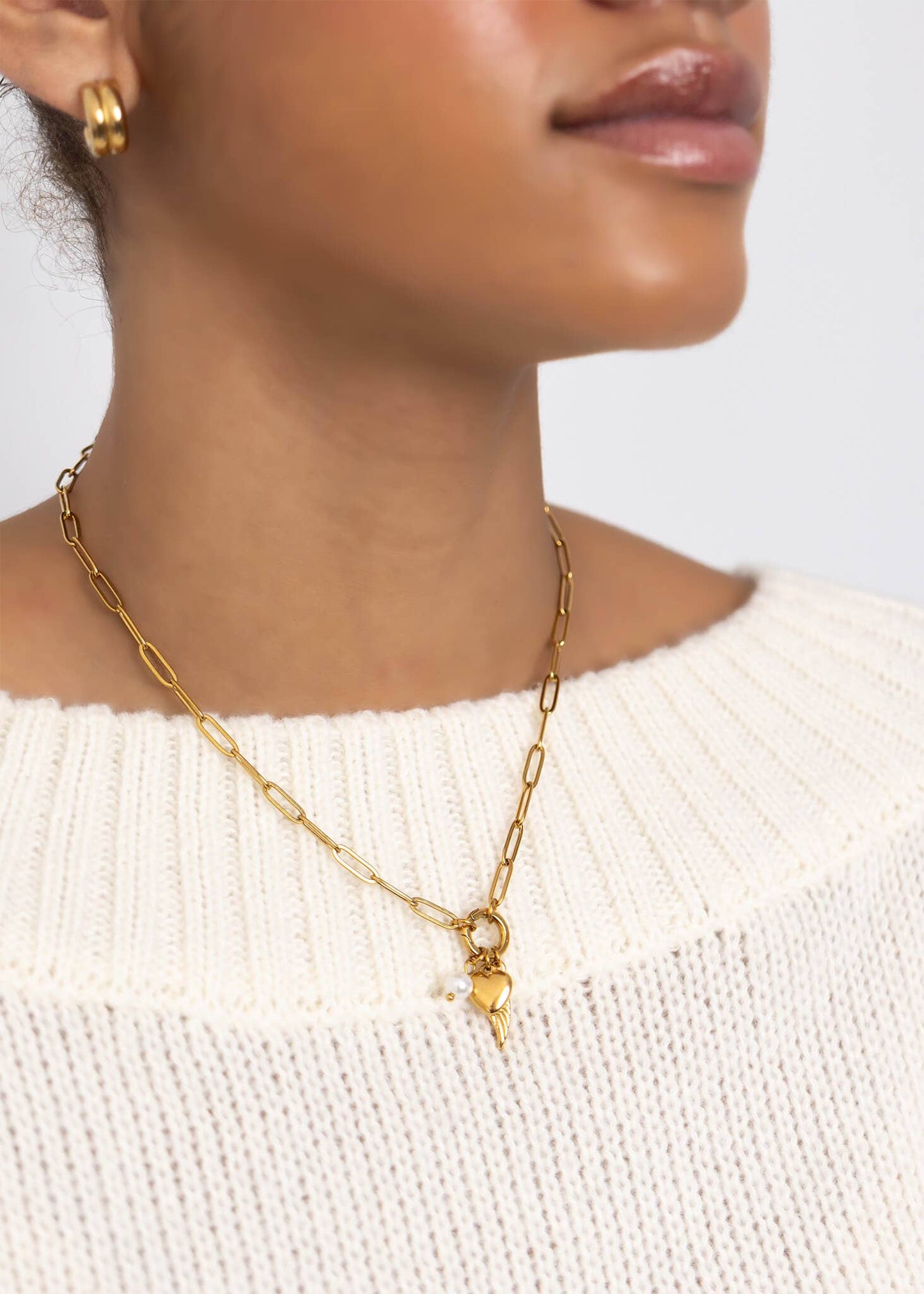 Angel Wing DIY Charm Necklace